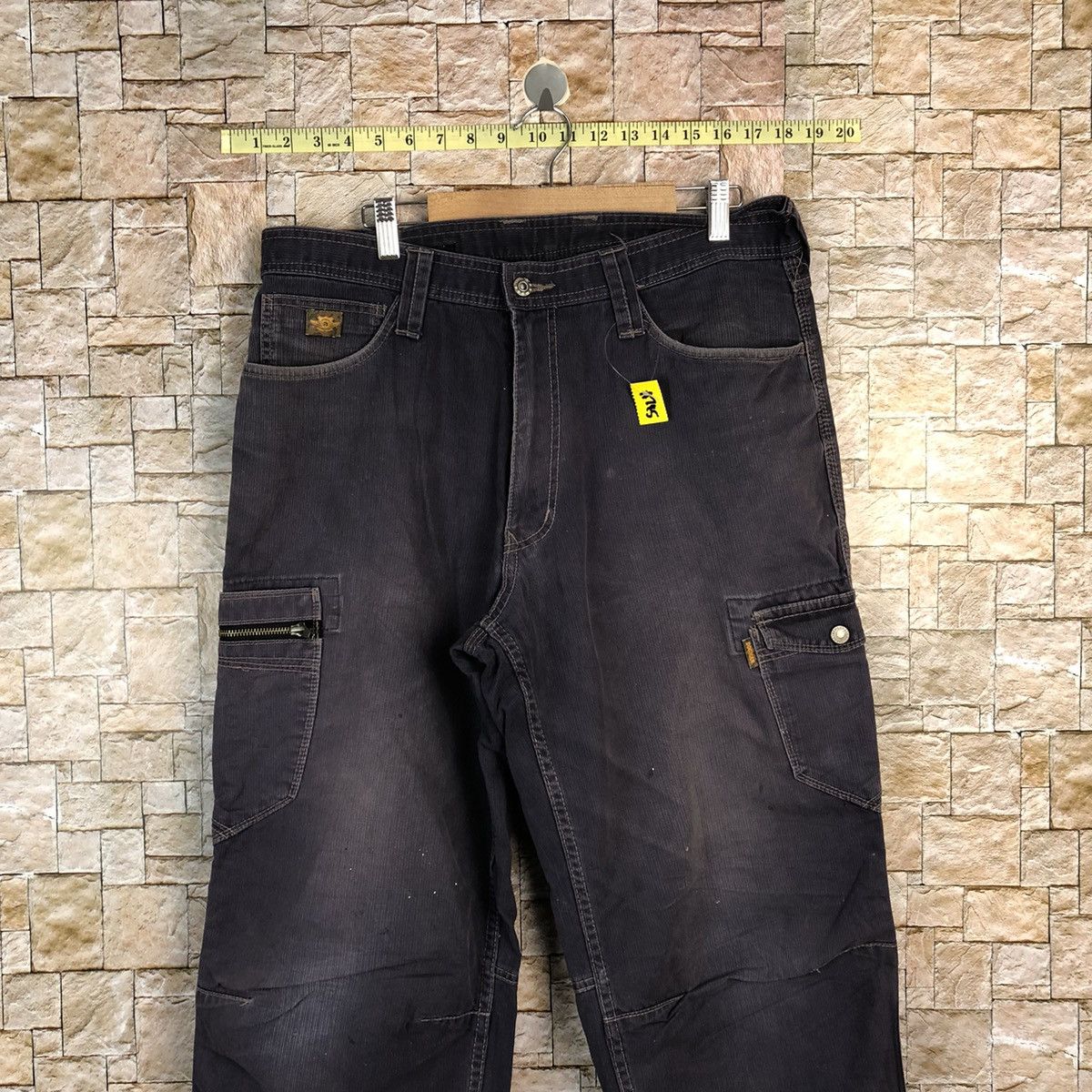 Faded Glory Dogman Purple Cargo Multipocket Pants #A745 Size US 34 / EU 50 - 2 Thumbnail