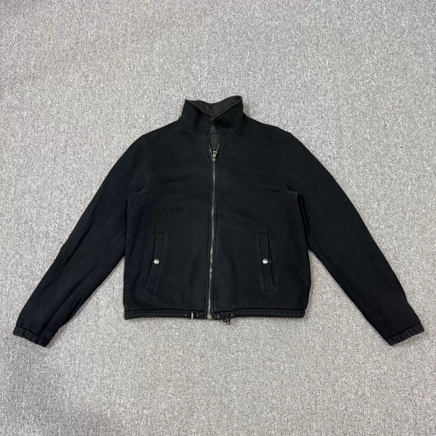 Prada Prada Black Double-Faced Jacket 50 85 New Size US M / EU 48-50 / 2 - 2 Thumbnail