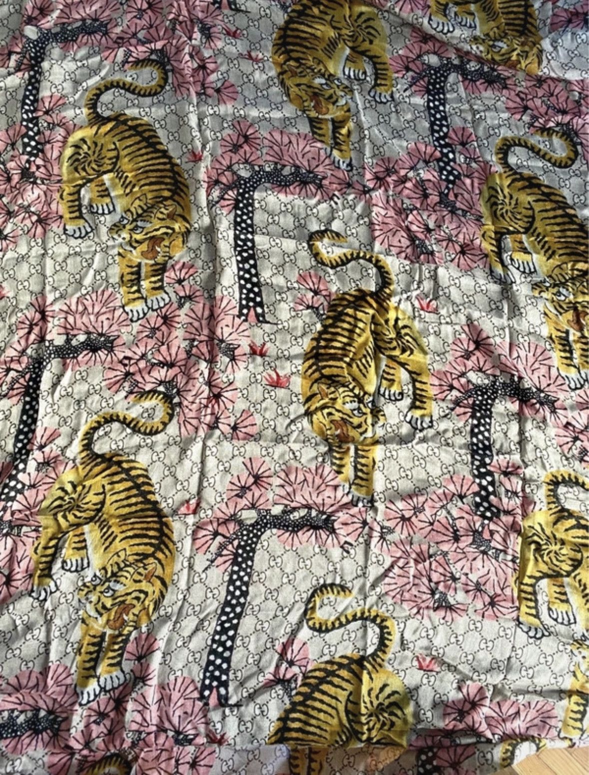 Gucci Gucci Silk Scarf Size ONE SIZE - 4 Thumbnail