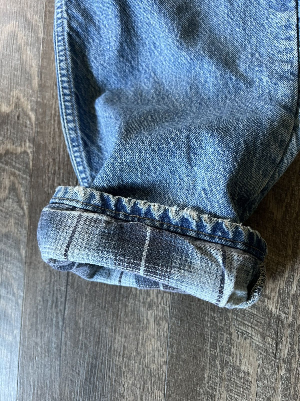 Carhartt Vintage Carhartt flannel lined jeans Size US 36 / EU 52 - 2 Thumbnail