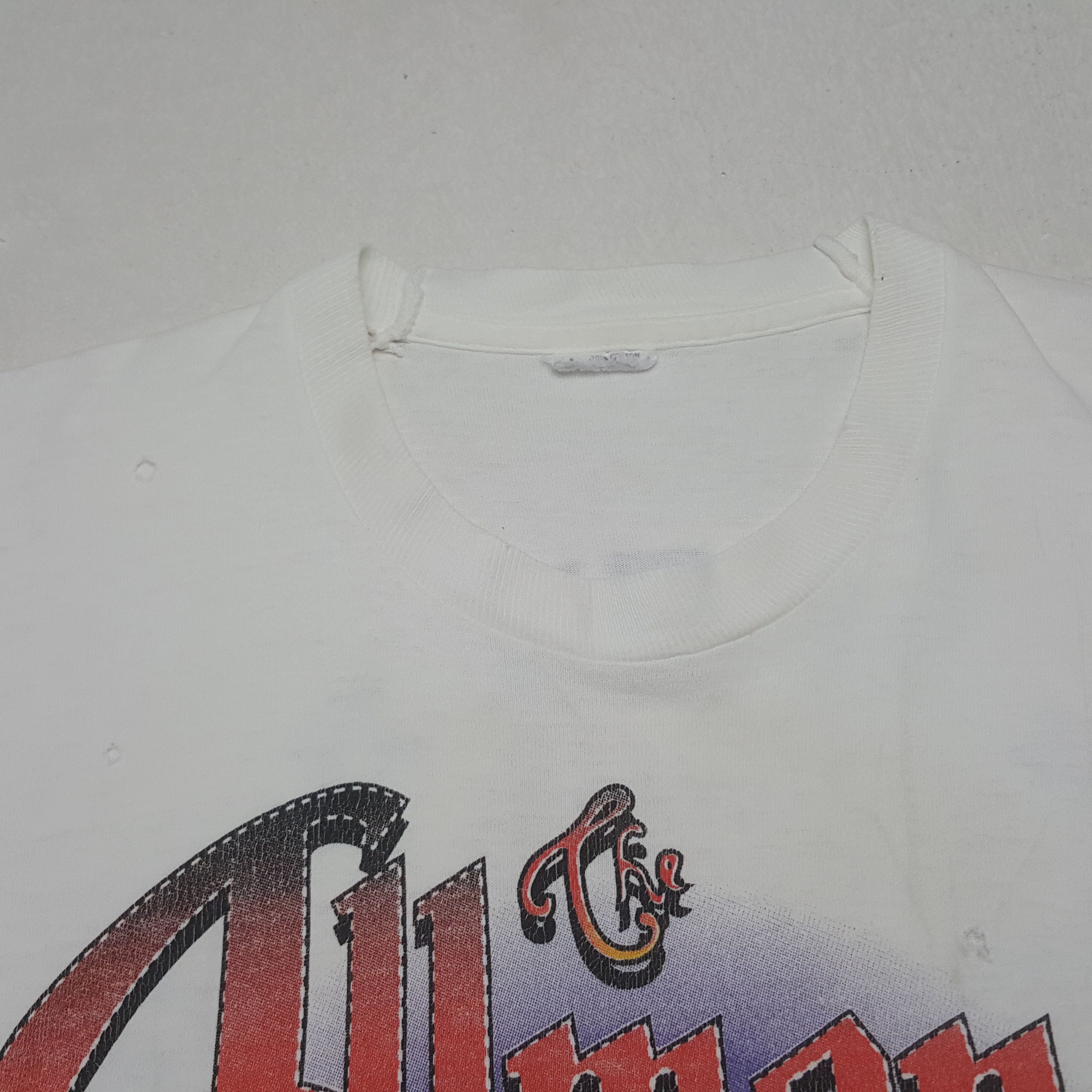 Band Tees Vintage The Allman Brothers Band Distressed Tshirt RR29 Size US L / EU 52-54 / 3 - 5 Thumbnail