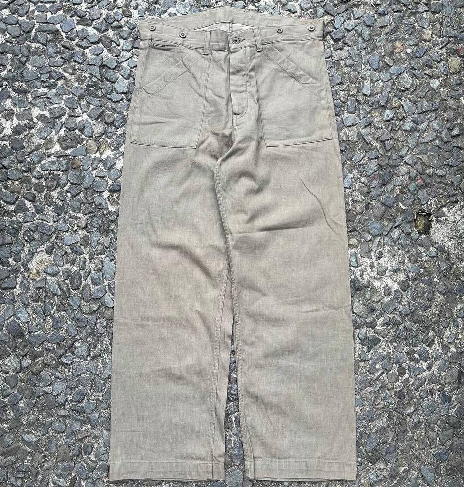Nigel Cabourn Nigel Cabourn - Military Olive Drab Pants Size US 36 / EU 52 - 1 Thumbnail