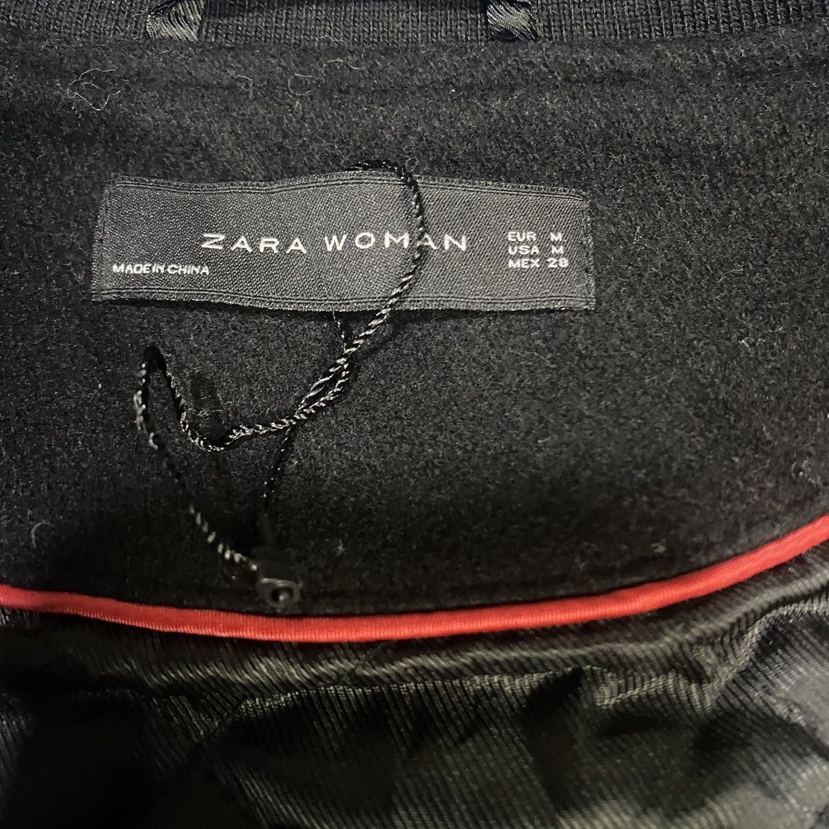 Zara Zara Women Varsity Bomber Jacket Size M / US 6-8 / IT 42-44 - 17 Thumbnail