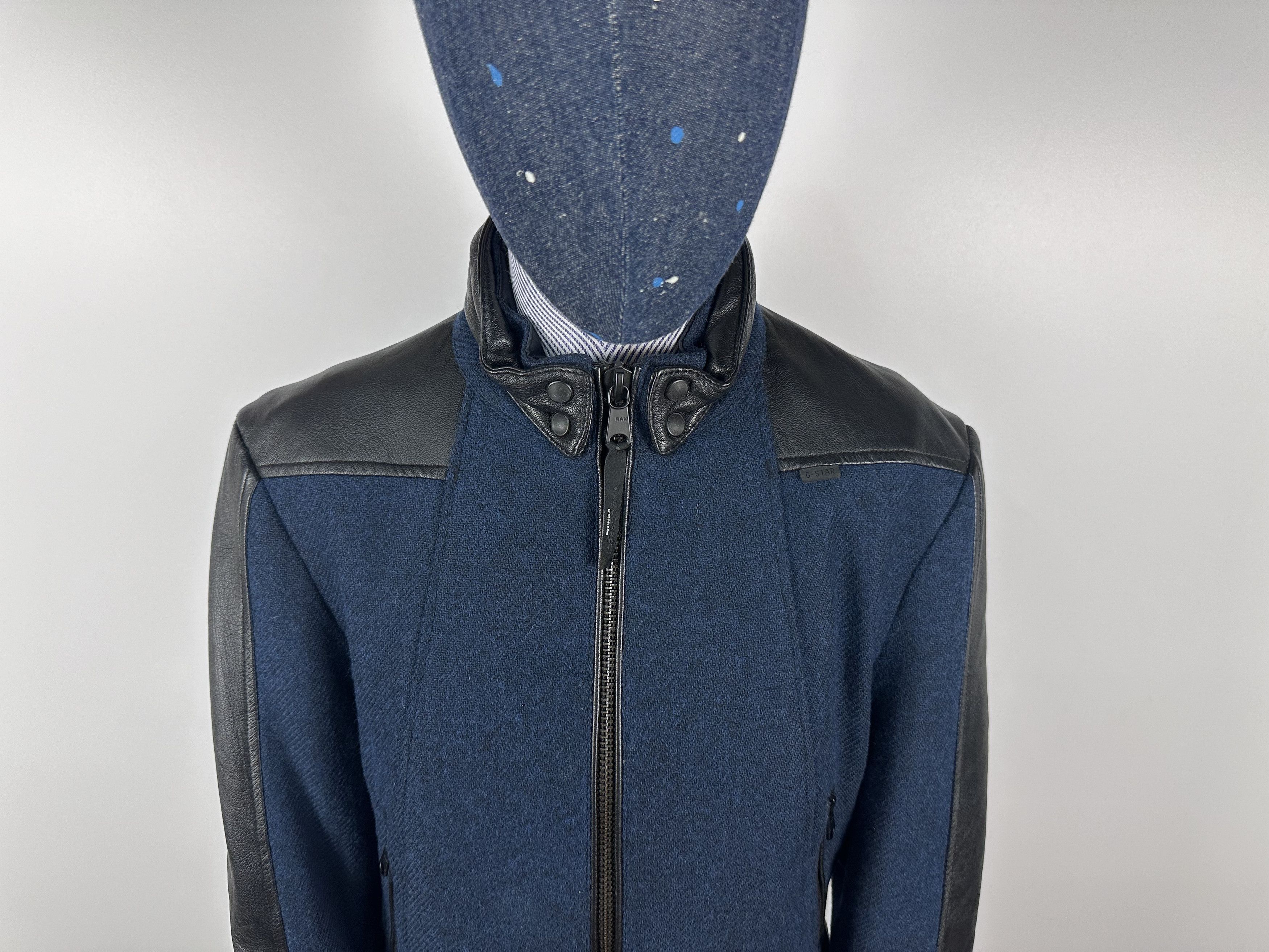 G-Star G Star Raw Cook Jacket Wool Blue Size M Size M / US 6-8 / IT 42-44 - 4 Thumbnail