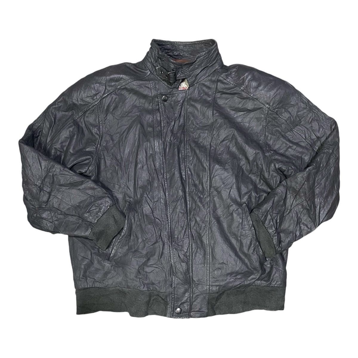 Japanese Brand Leather Zipper Jacket Size US M / EU 48-50 / 2 - 3 Thumbnail