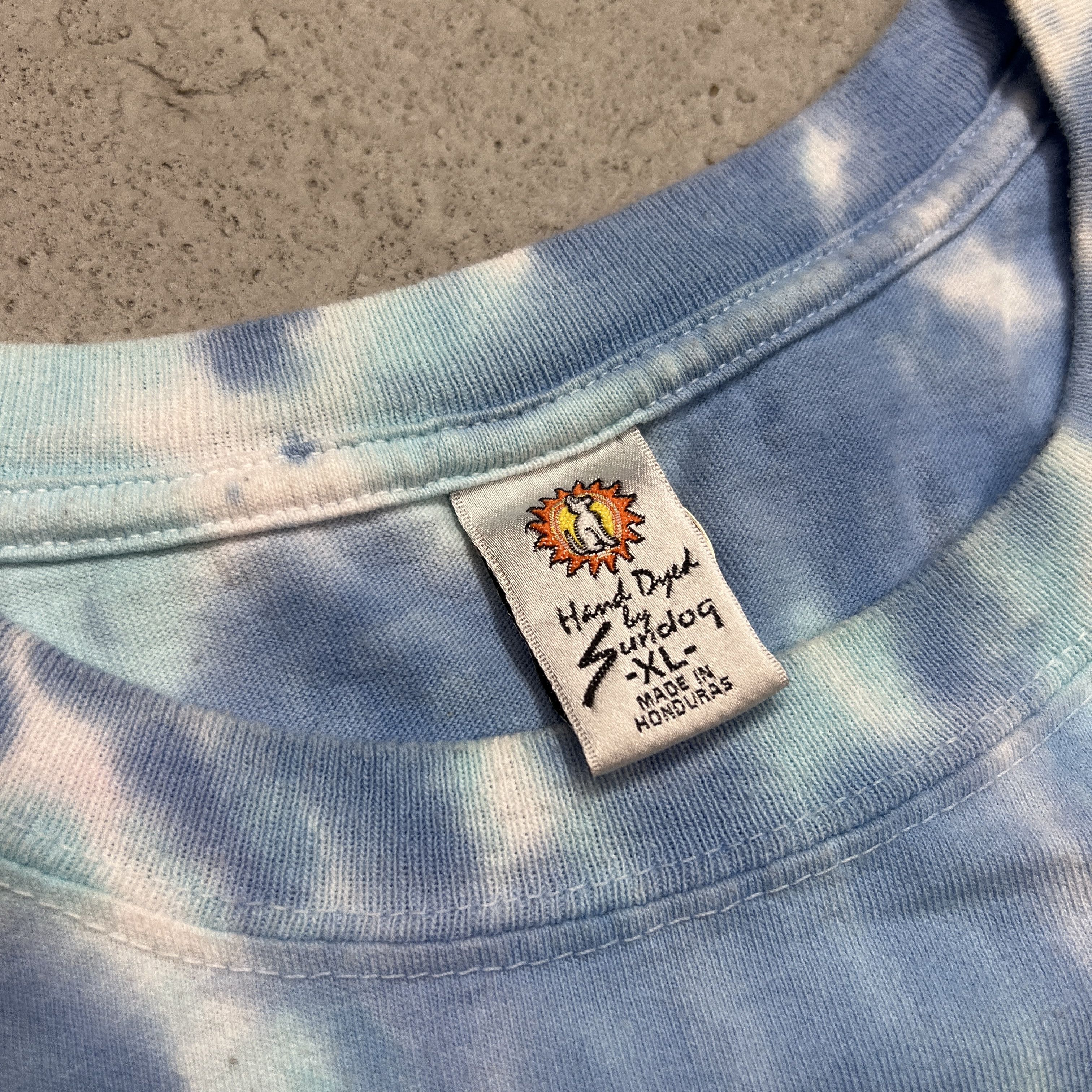 Grateful Dead × Vintage 1995 Grateful Dead Skiing Skeleton Promo Tie Dye Tee Size US XL / EU 56 / 4 - 7 Thumbnail
