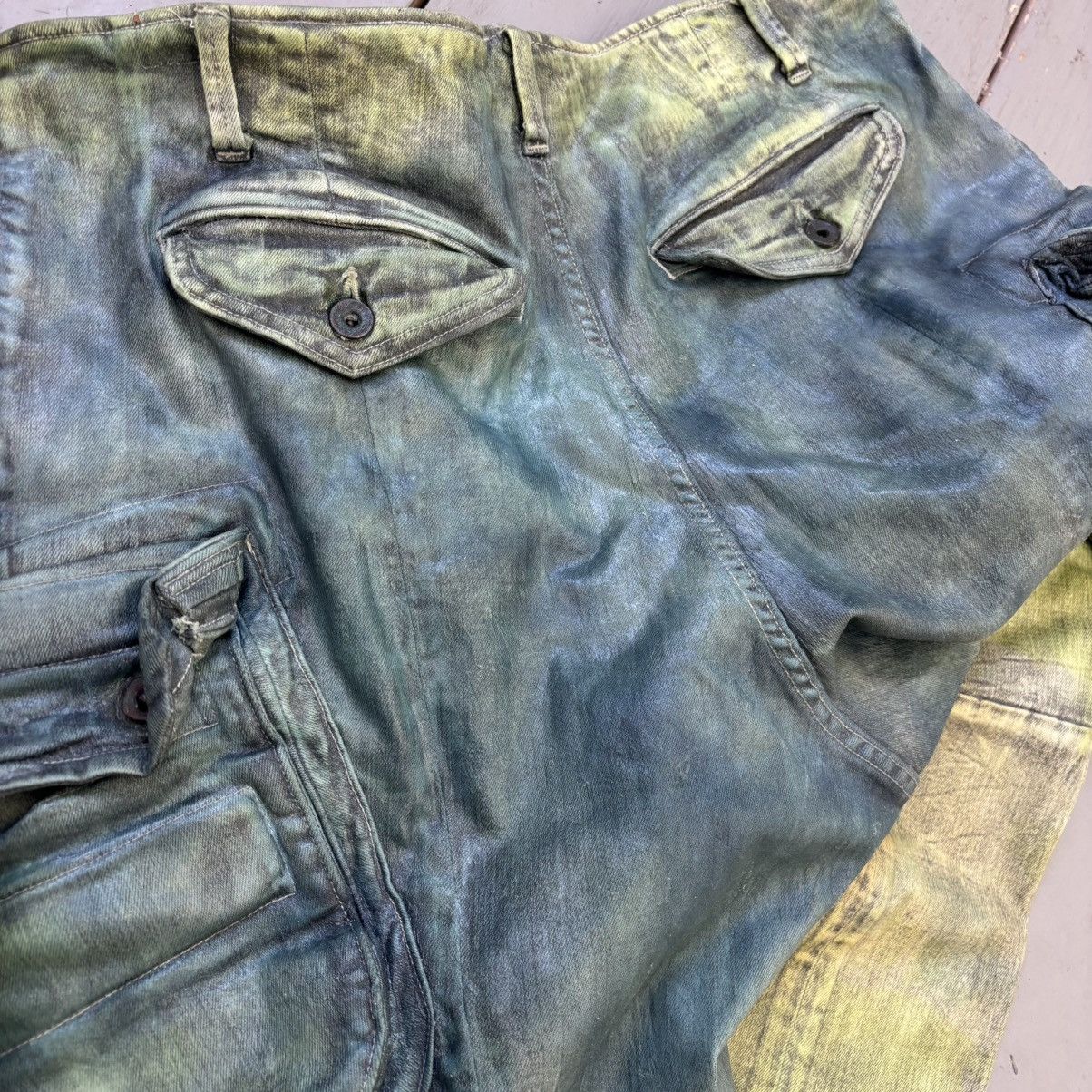 Julius SS2022 “_PERMANENT” Exhibition Sample Gas Mask Cargos Size US 34 / EU 50 - 5 Thumbnail