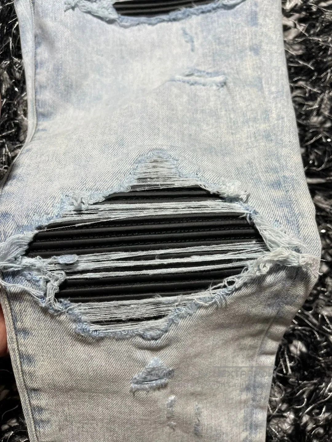 Amiri amiri mx1 distressed skinny jeans. Size US 32 / EU 48 - 3 Thumbnail