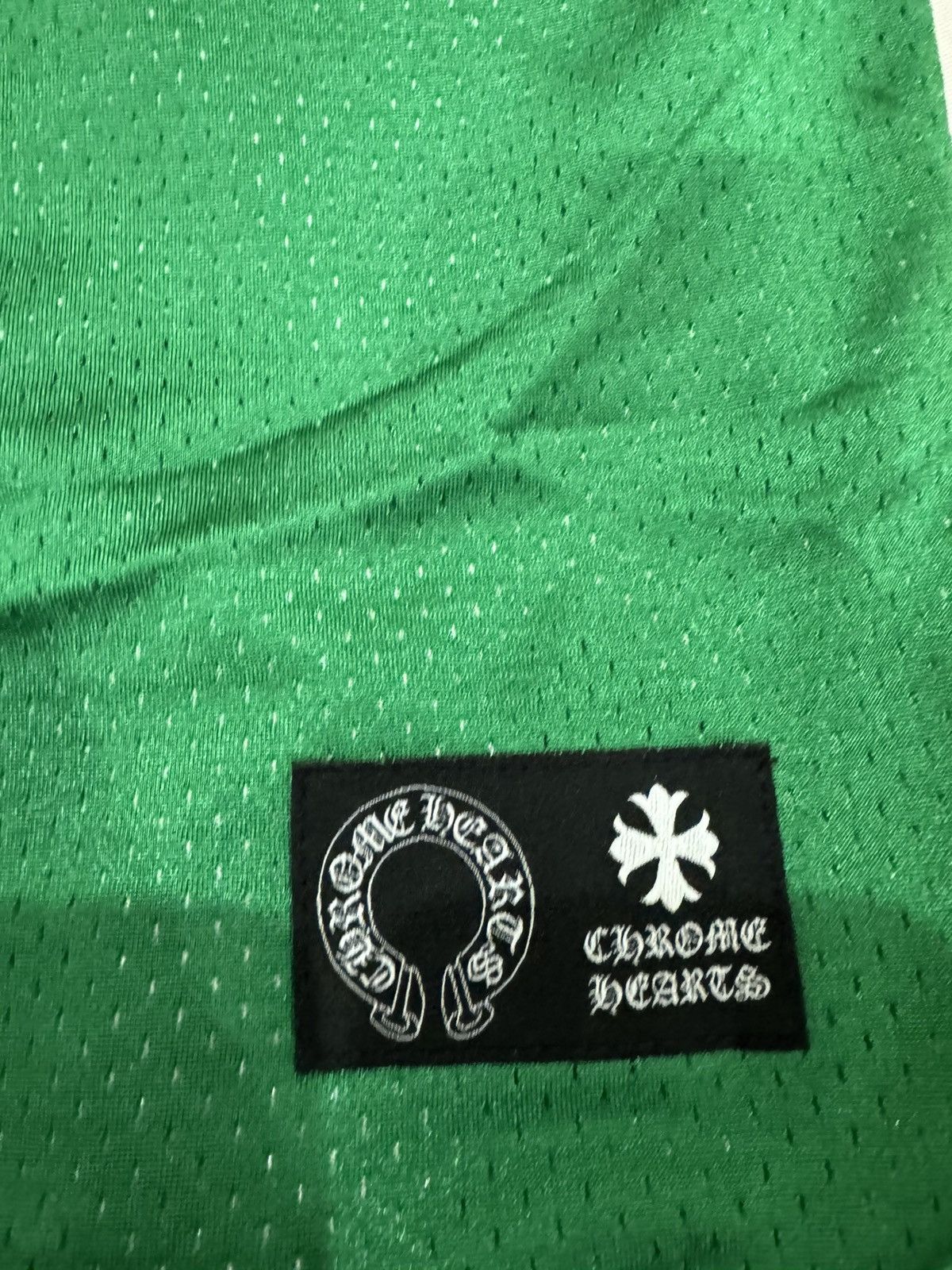 Chrome Hearts Green mesh reversible jersey Size US L / EU 52-54 / 3 - 5 Thumbnail
