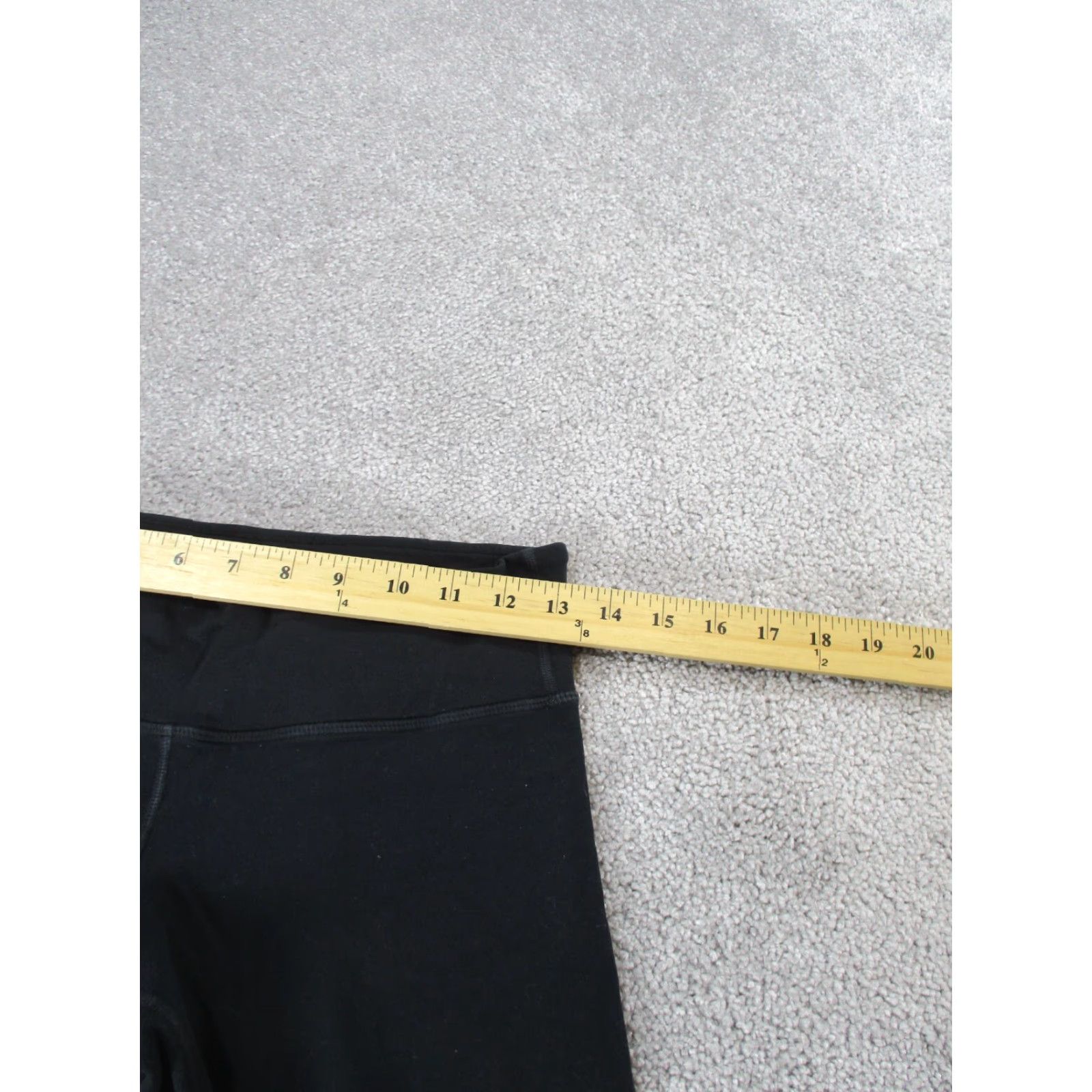 Lululemon Lululemon Leggings Womens 6 Black Stretch Knit Capri Crop Exercise Athletic Size 28" / US 6 / IT 42 - 7 Thumbnail