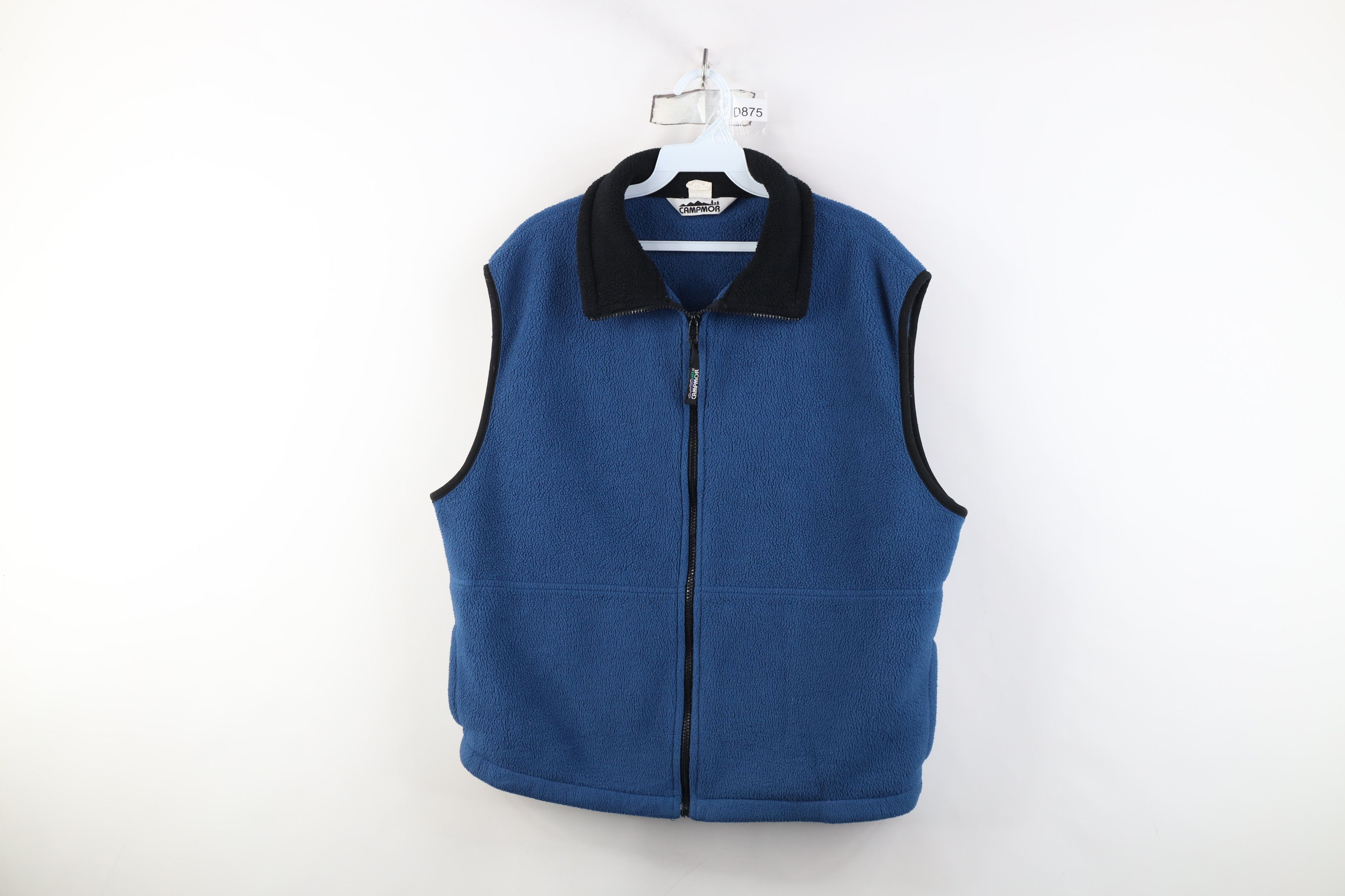 Vintage Vintage 90s Streetwear Fleece Full Zip Fleece Vest Jacket Size US L / EU 52-54 / 3 - 1 Thumbnail