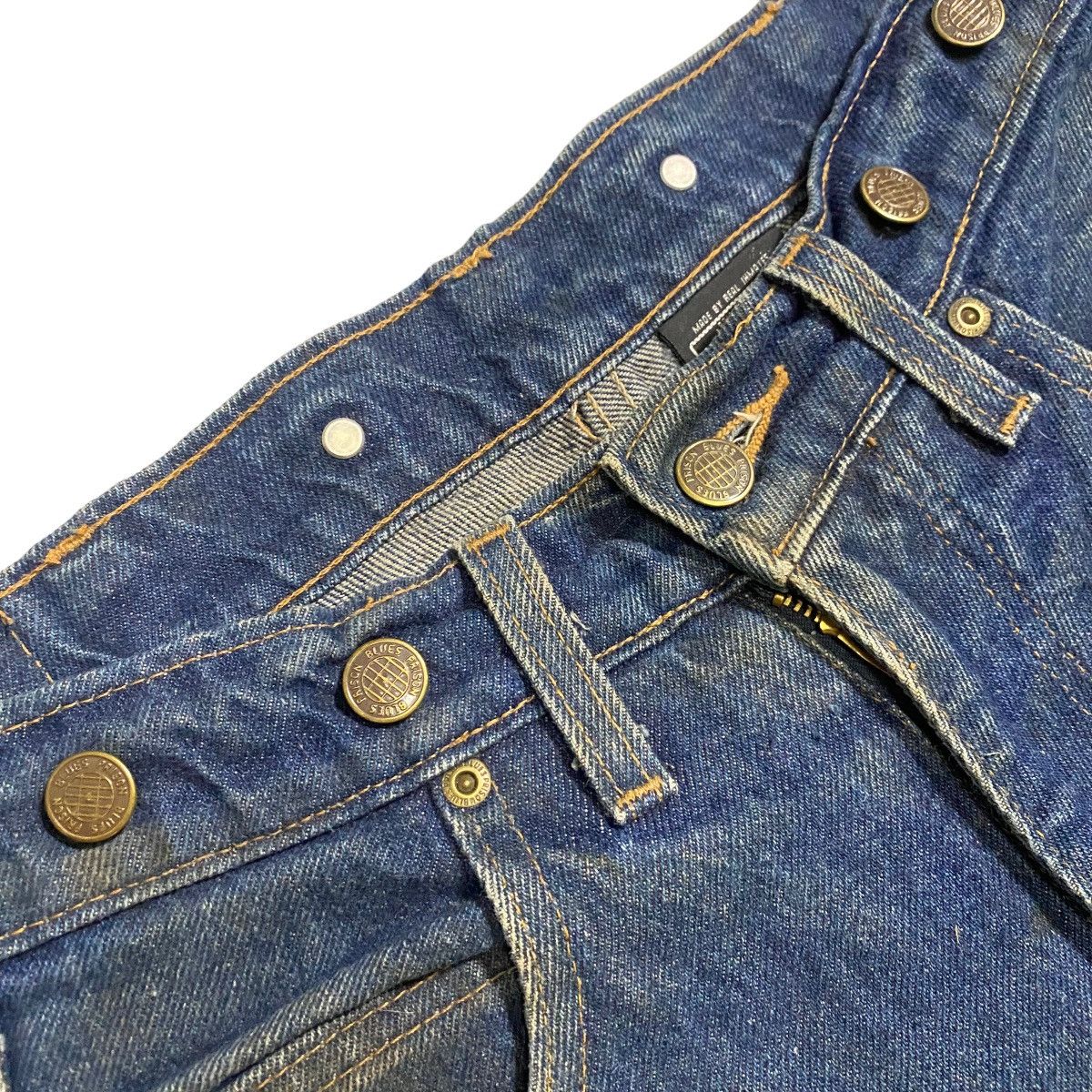 Vintage Prison Blu double knee distressed worker pant Size US 32 / EU 48 - 4 Thumbnail