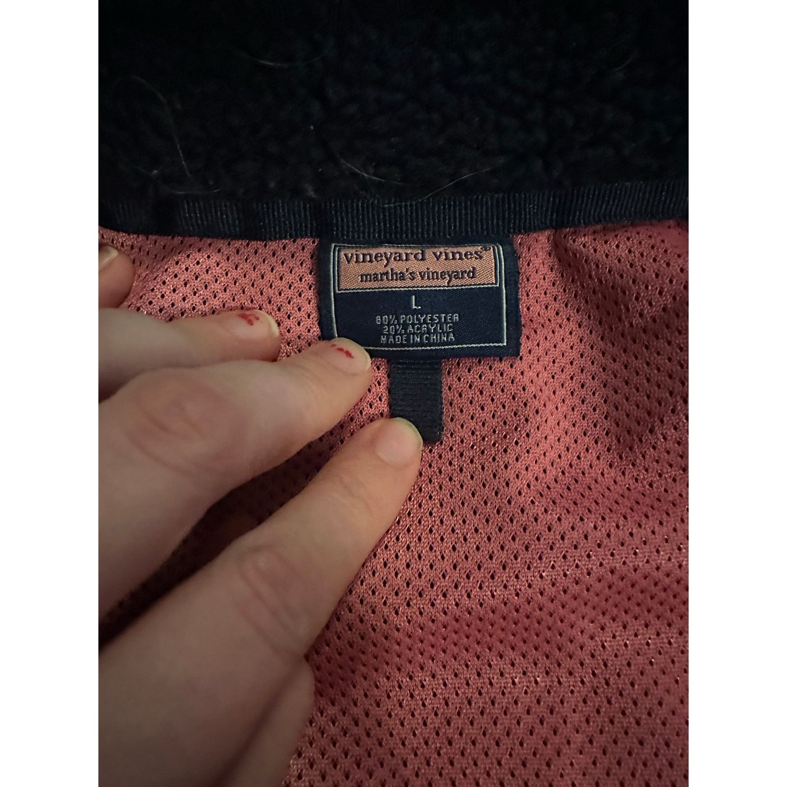 Vineyard Vines Vineyard Vines Quilted sherpa fleece vest womens large Size L / US 10 / IT 46 - 3 Thumbnail