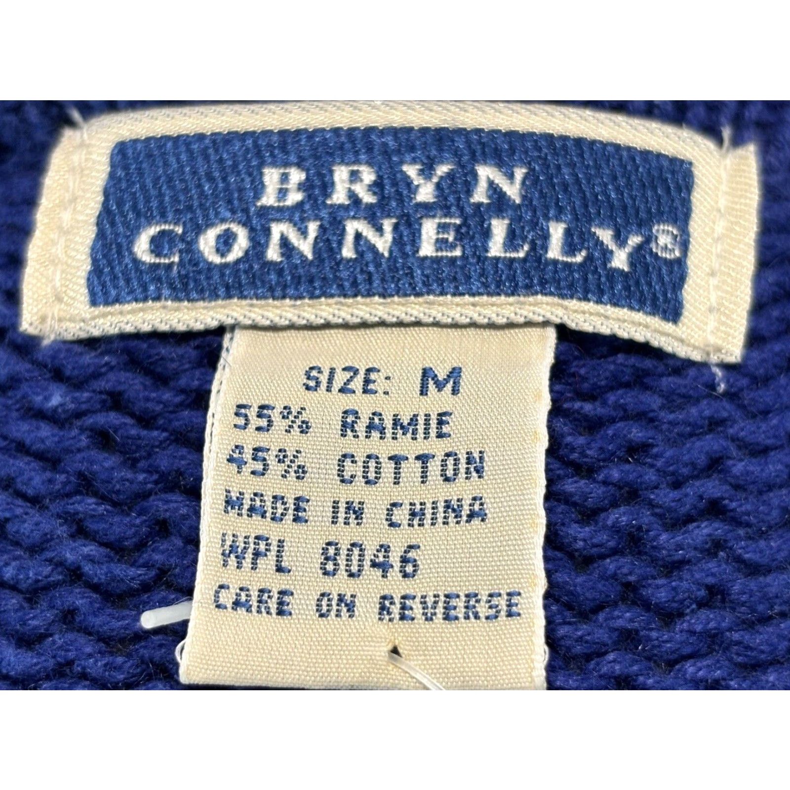 Vintage VINTAGE Bryn Connelly Christmas Sweater Vest Knit Snowmen Medium Blue 90s Womens Size M / US 6-8 / IT 42-44 - 7 Thumbnail