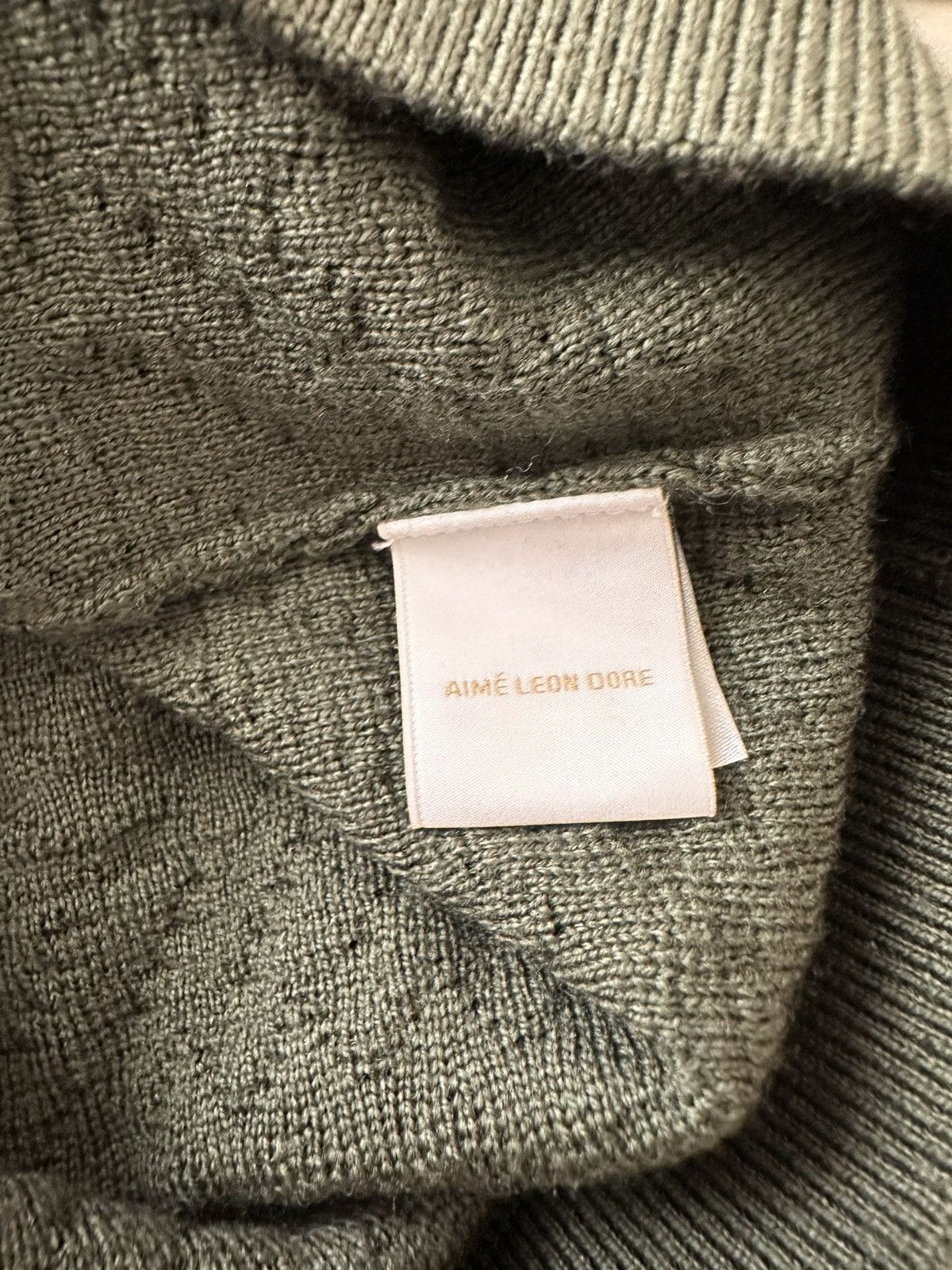 Aime Leon Dore Aime Leon Dore Knit Polo (Green) Size US S / EU 44-46 / 1 - 5 Thumbnail