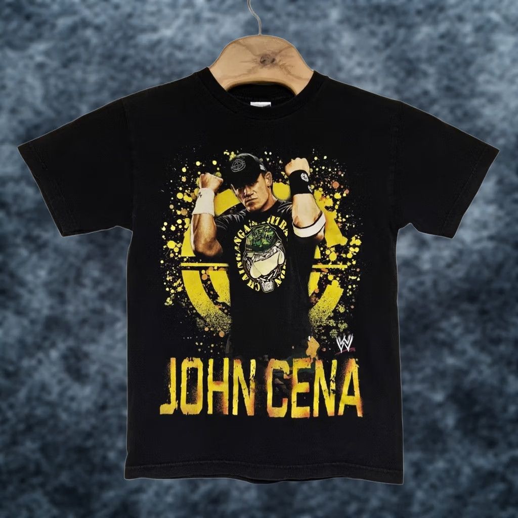 Delta VINTAGE John Cena WWE Wrestling T Shirt Black Mens Size Small Hustle Loyalty Respect Y2K Mens S Black Y2K Wrestling T Shirt John Cena WWE Size US S / EU 44-46 / 1 - 1 Thumbnail