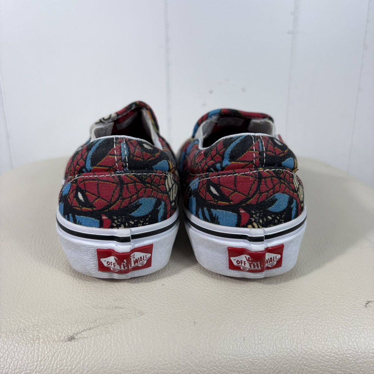 Vans Vans x Marvel Spider-Man Low Top Slip On Canvas Sneakers Size US 6.5 / IT 36.5 - 5 Thumbnail