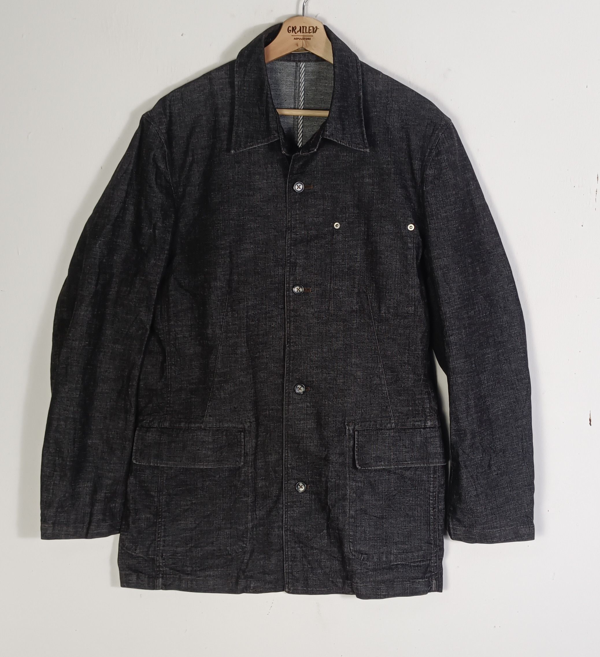 Alexander Julian Alexander Julian Chore Denim Jacket Size US M / EU 48-50 / 2 - 1 Thumbnail