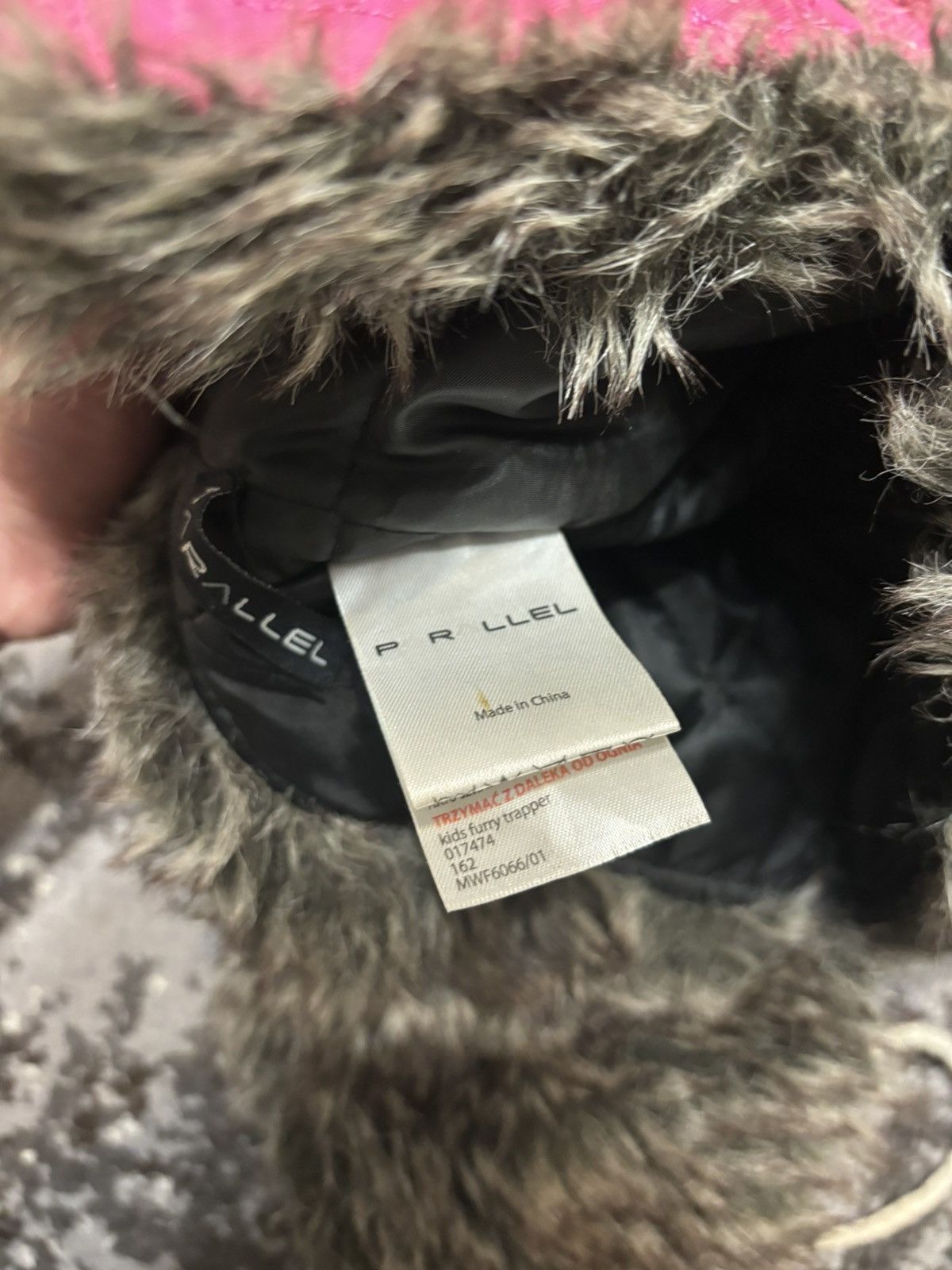 Japanese Brand × Vintage Japanese Vintage Parallel Fur Alt Emo Trapper Ear Hat Size ONE SIZE - 5 Thumbnail