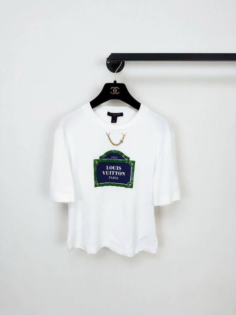 Louis Vuitton louis vuitton short sleeve chain t-shirt-dmc Size US S / EU 44-46 / 1 - 1 Thumbnail