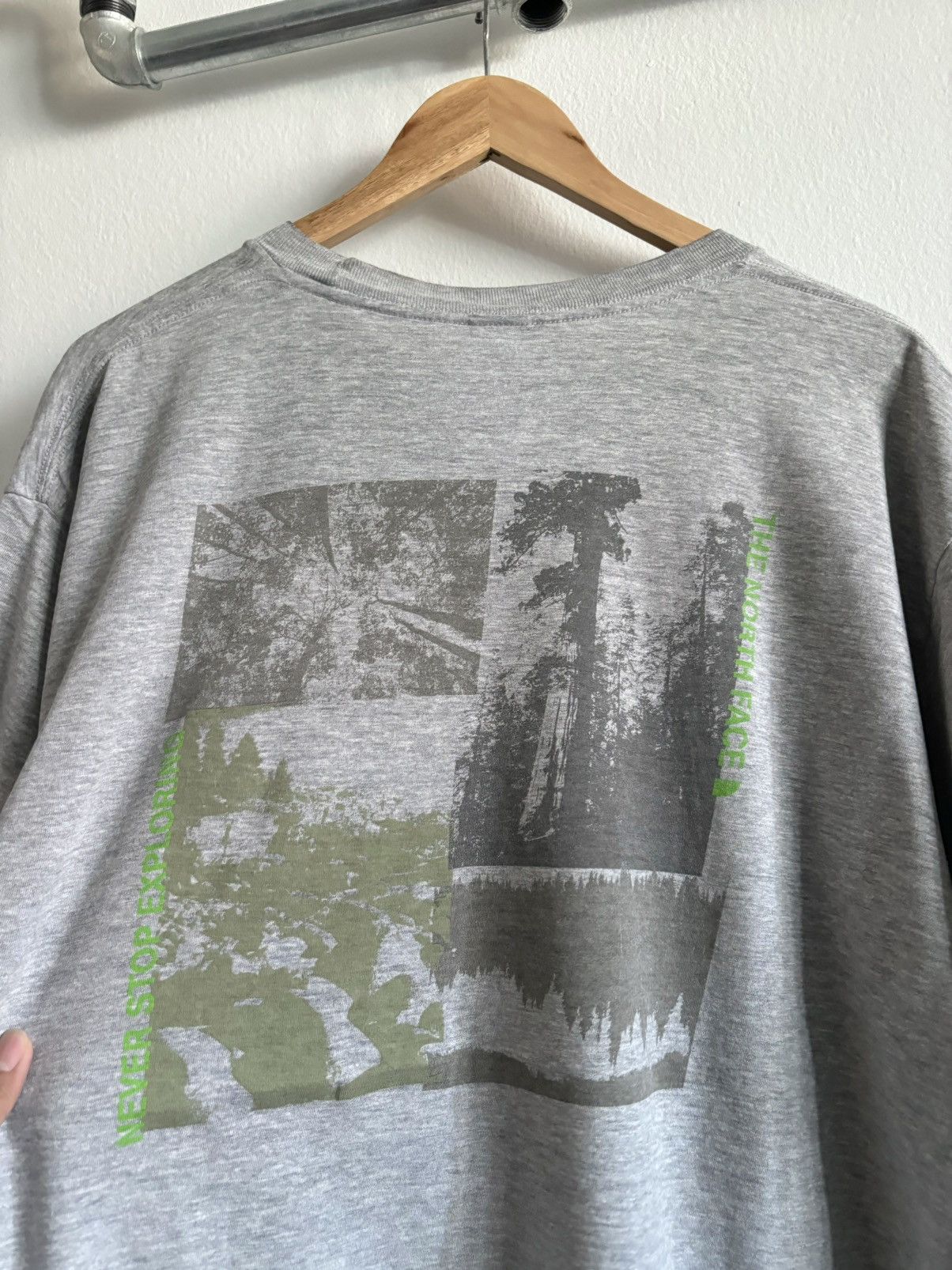 The North Face Vintage The North Face T Shirt NEVER STOP EXPLORING Size US L / EU 52-54 / 3 - 2 Thumbnail