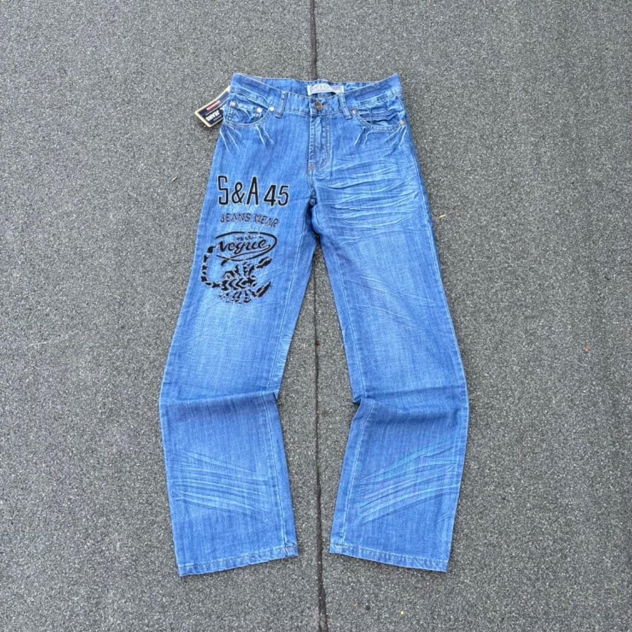 Japanese Brand × Vintage Archive style jeans Size US 27 - 1 Thumbnail