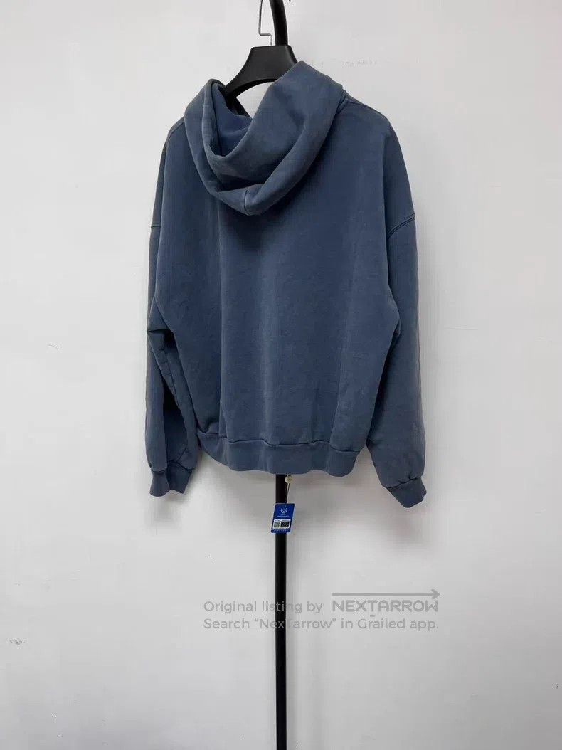 Balenciaga Balenciaga Letter Printed Zip-Up Hooded Long Sleeve Sweats Size US M / EU 48-50 / 2 - 2 Thumbnail