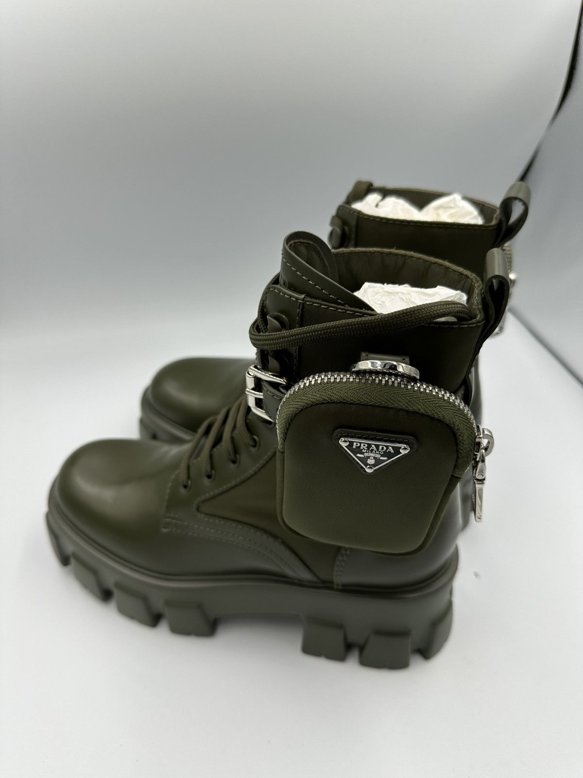 Prada Prada MONOLITH Boots Size US 6.5 / IT 36.5 - 7 Thumbnail