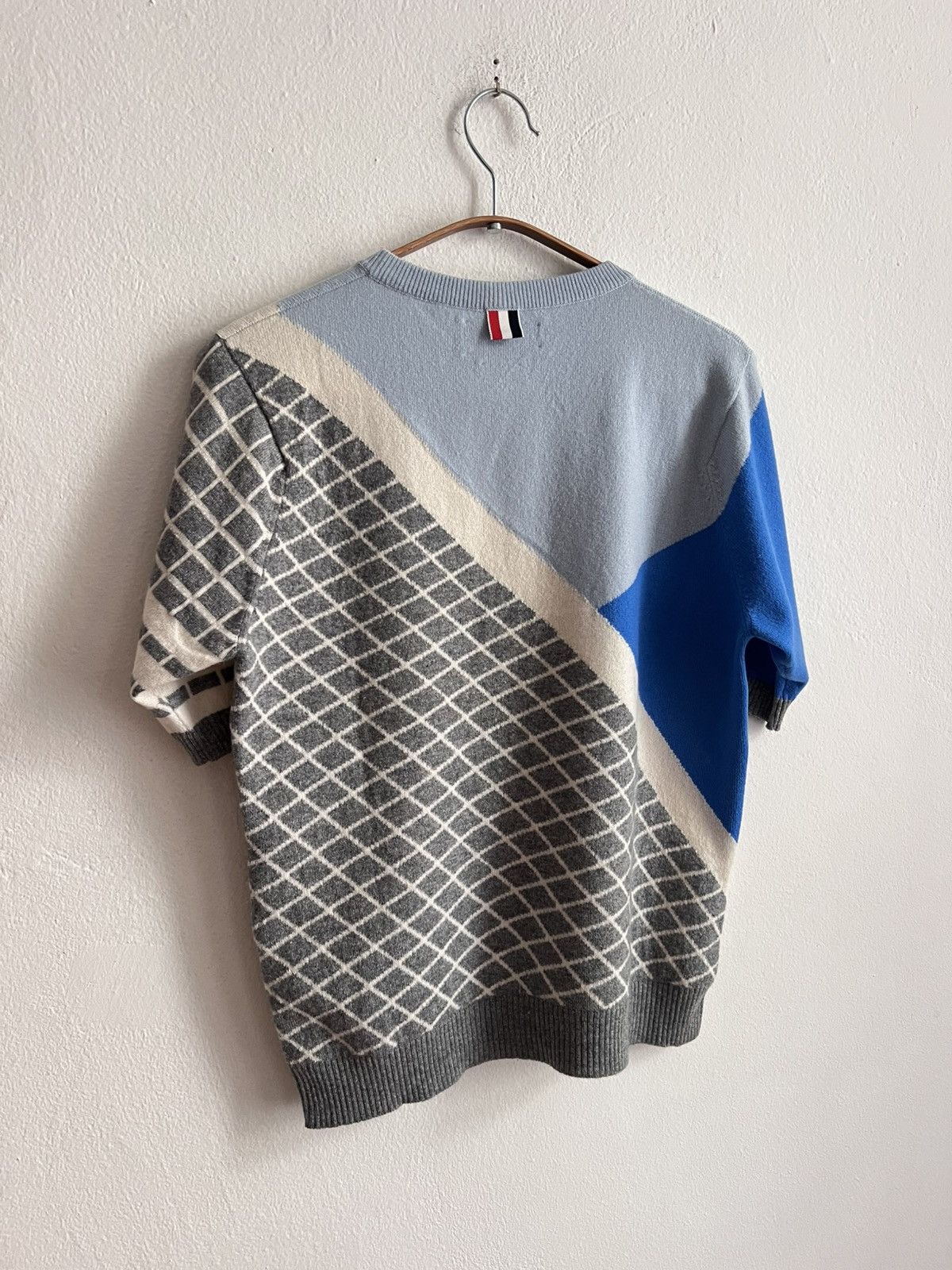 Thom Browne Thom Browne “swimmer” short sleeve cashmere sweater Size M / US 6-8 / IT 42-44 - 7 Thumbnail