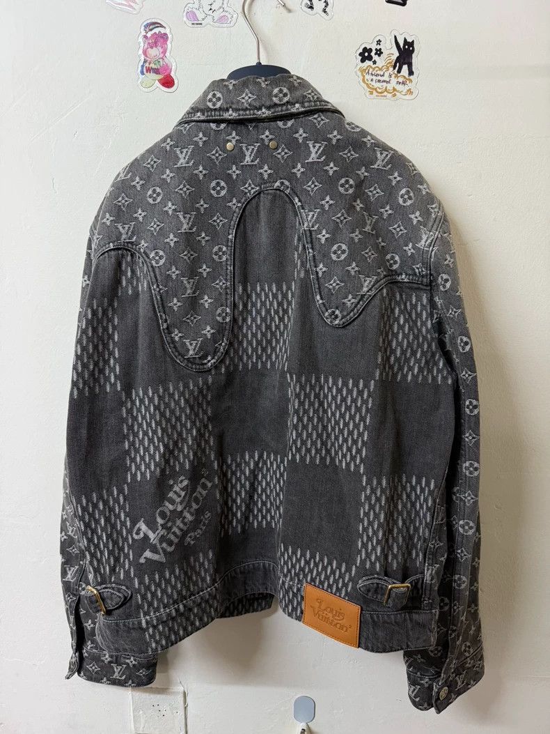 Louis Vuitton Louis VuittonFull print denim jacket 2502-Nextarrow Size US M / EU 48-50 / 2 - 2 Thumbnail