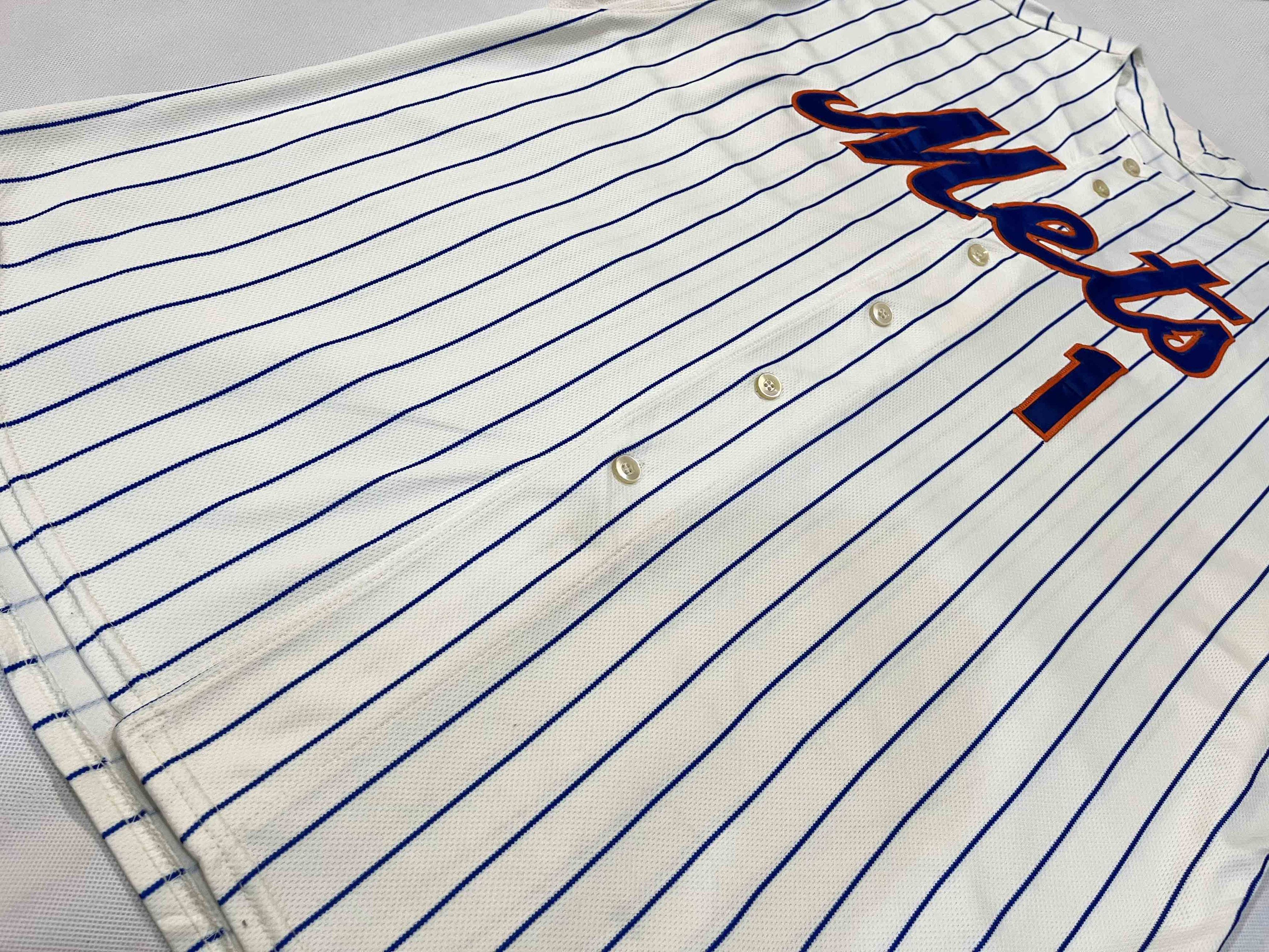 MLB × Majestic Majestic Authentic 50th MLB New York Mets #1 Baseball Jersey Size US L / EU 52-54 / 3 - 8 Thumbnail