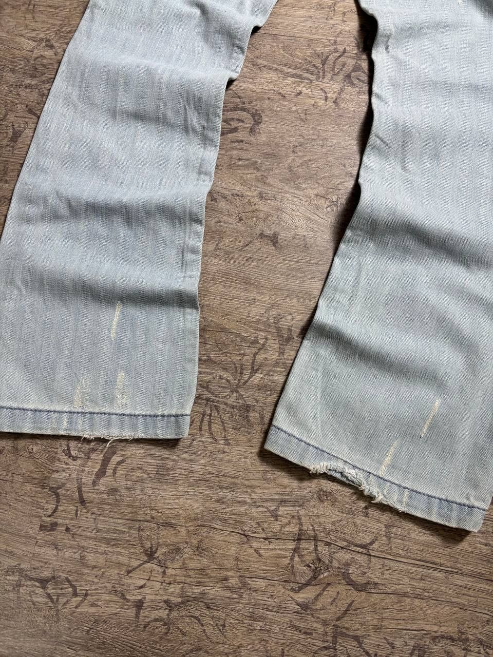 Japanese Brand GOD BLESS AMERICA RARE Flared OWENS Type! Y2K Japan Jeans Size US 30 / EU 46 - 14 Thumbnail