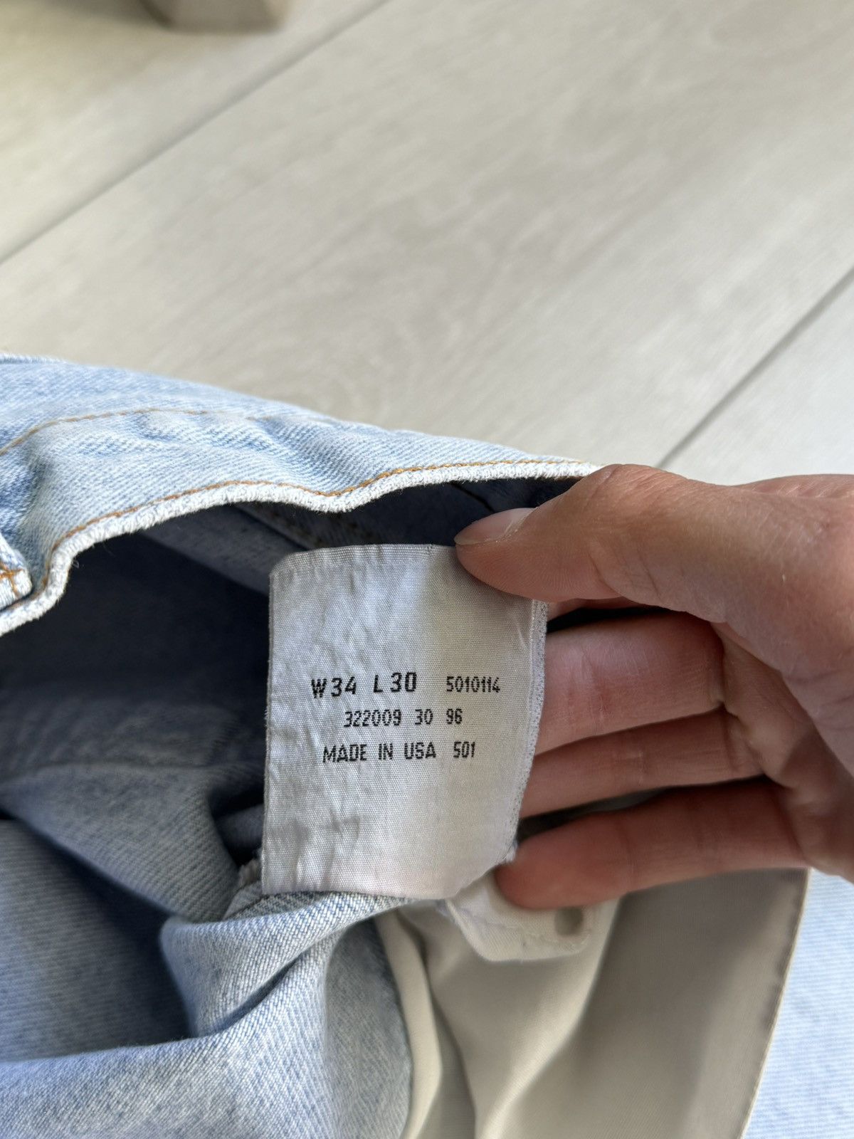 Levi's Vintage USA Levi’s Denim Jeans Size US 34 / EU 50 - 15 Thumbnail