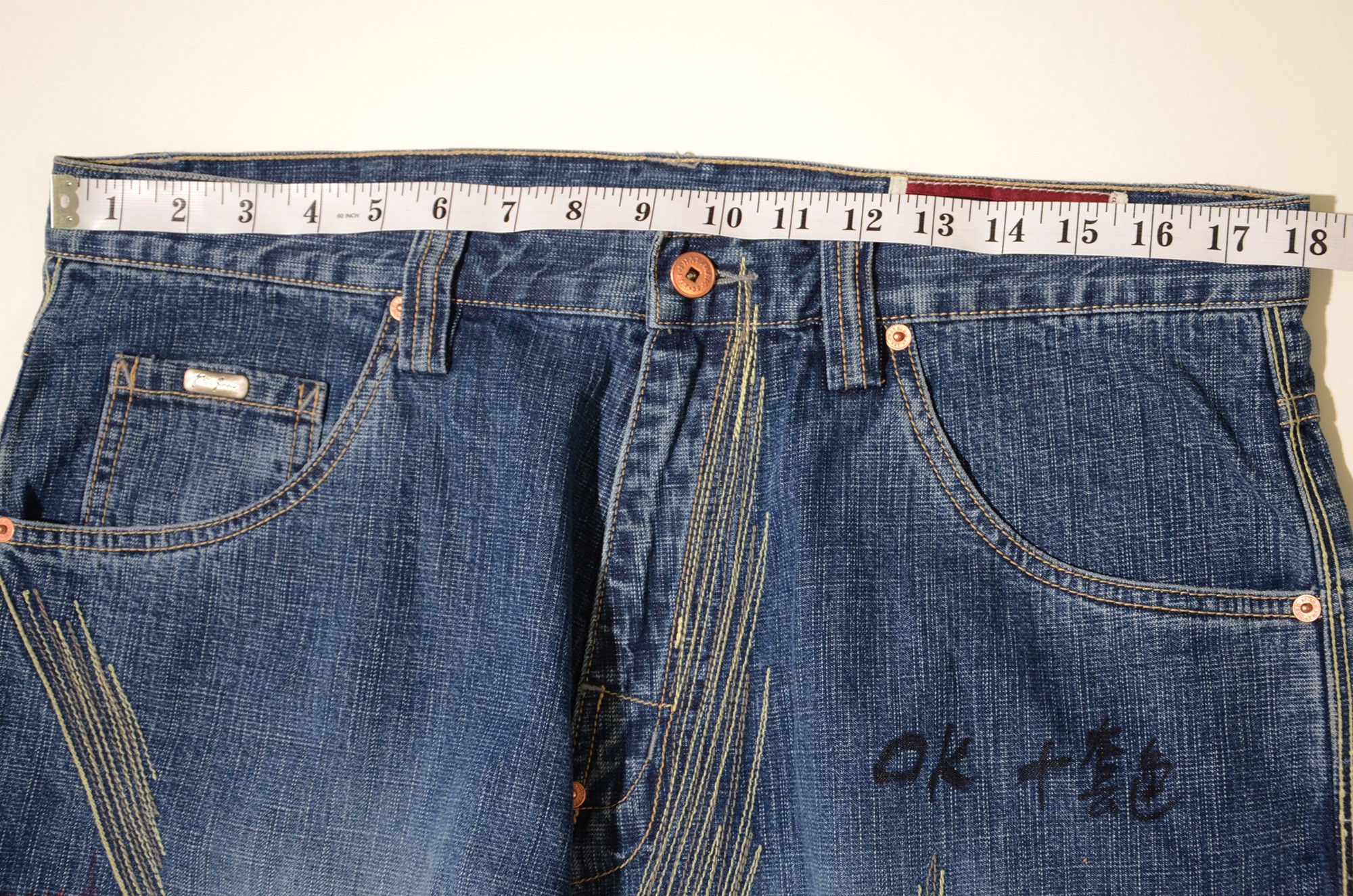 Phat Farm [Mark Stain] Loose Fit 90s Streetwear Factory Sample Size US 34 / EU 50 - 12 Thumbnail