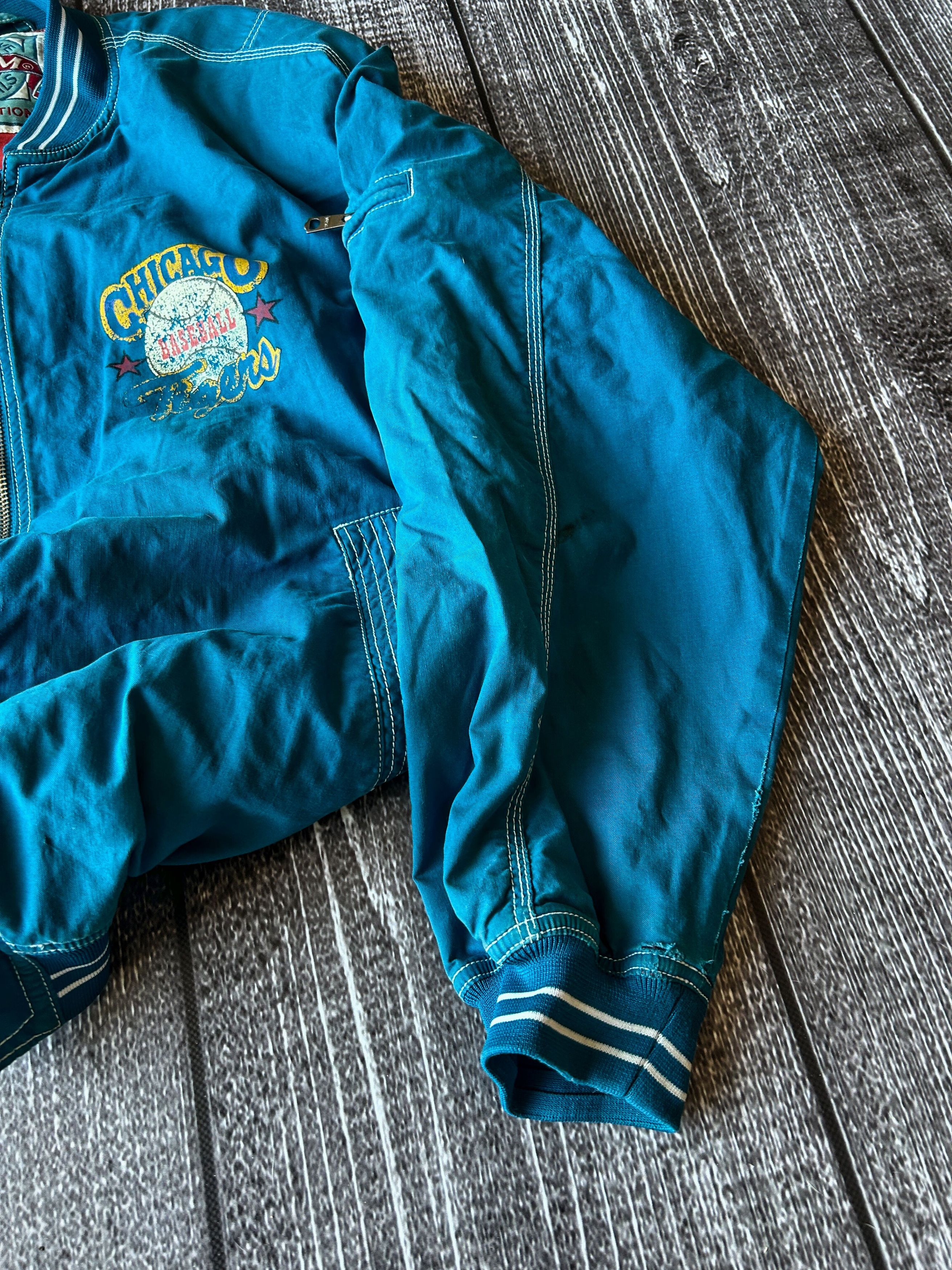 Designer Vintage Streetwear Chicago Tigers Bomber MA1 Jacket 90s Size US L / EU 52-54 / 3 - 6 Thumbnail
