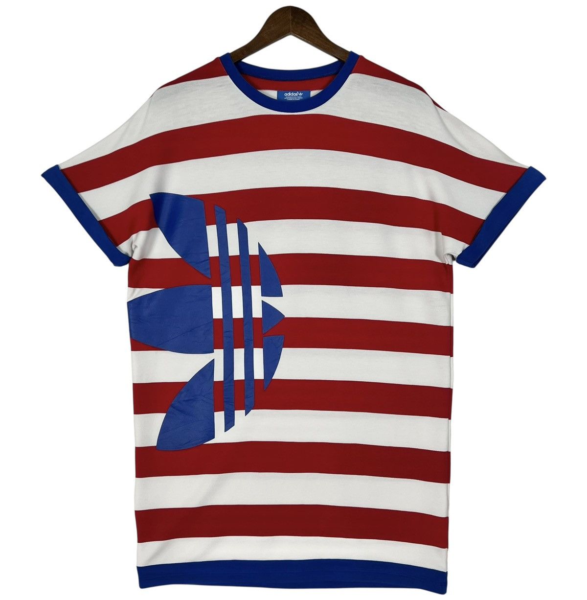 Adidas Adidas Rodeo Crowns Striped Long Shirt Size S / US 4 / IT 40 - 1 Thumbnail