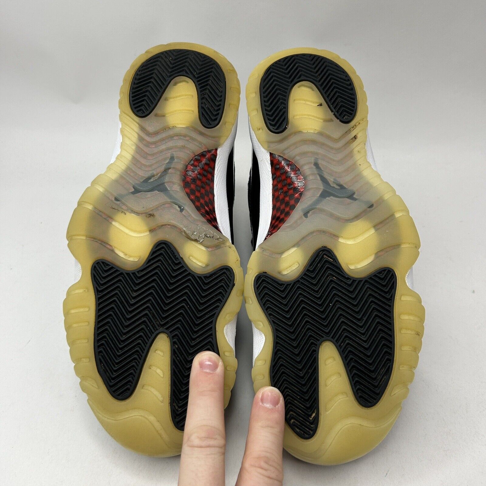 Jordan Brand Nike Air Jordan 11 Retro “72-10/White Black Gym Red” 2023 Size US 9.5 / EU 42-43 - 7 Thumbnail