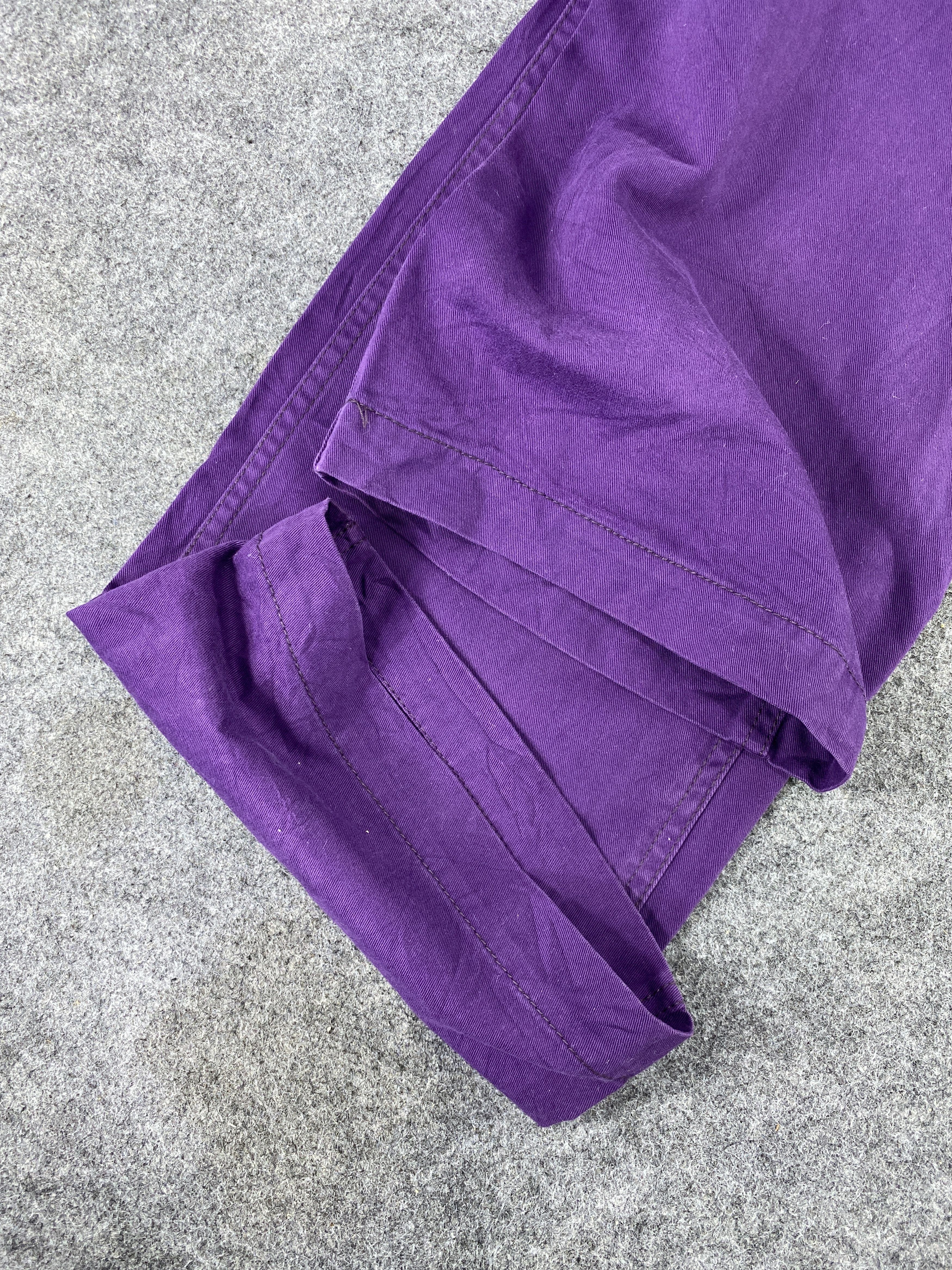 Japanese Brand Japanese Brand Purple pants - J1115 Size 31" - 11 Thumbnail