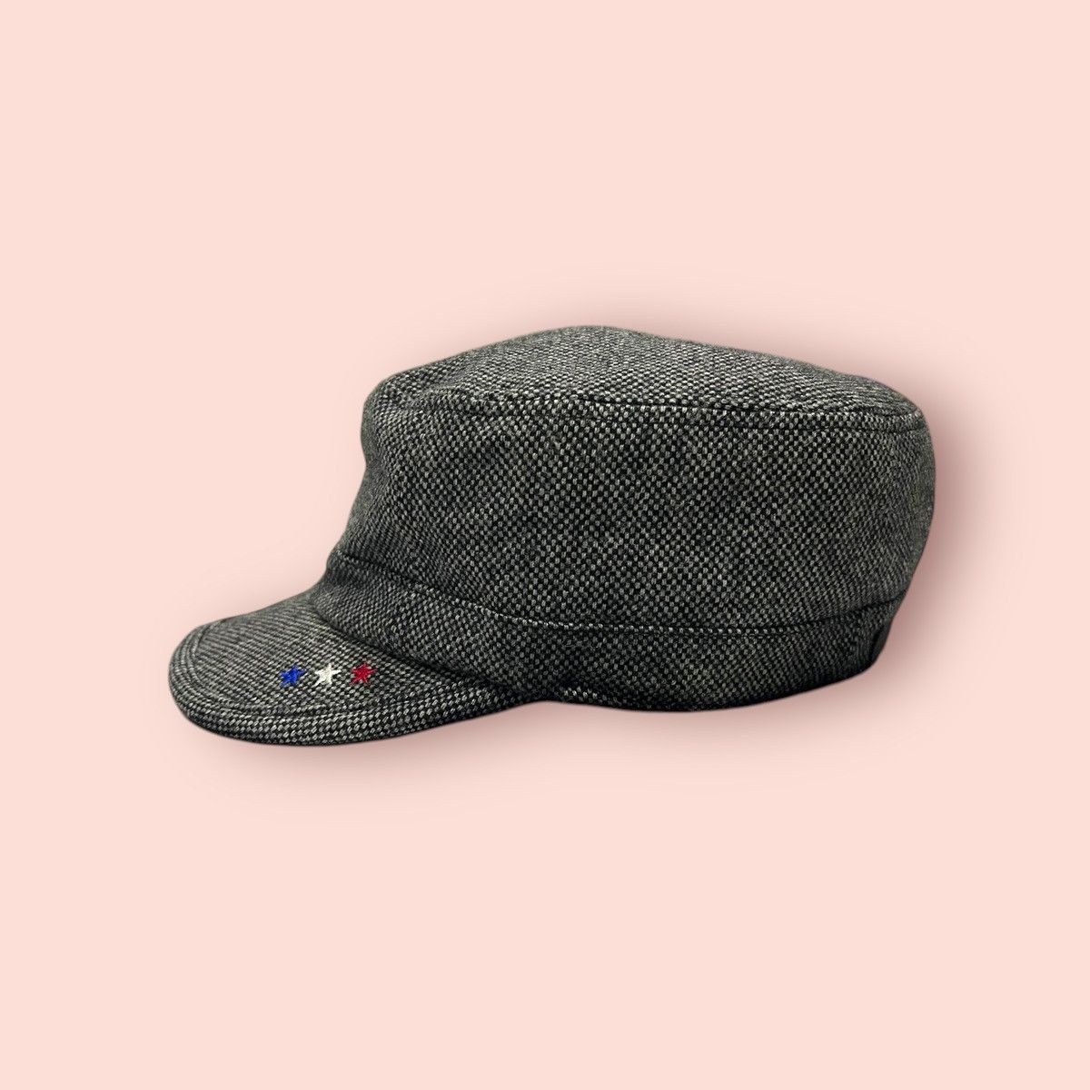 Beams Plus × Japanese Brand VINTAGE BEAMS 3 STAR ARMY/MILITARY DESIGN/CADET HAT Size ONE SIZE - 5 Thumbnail