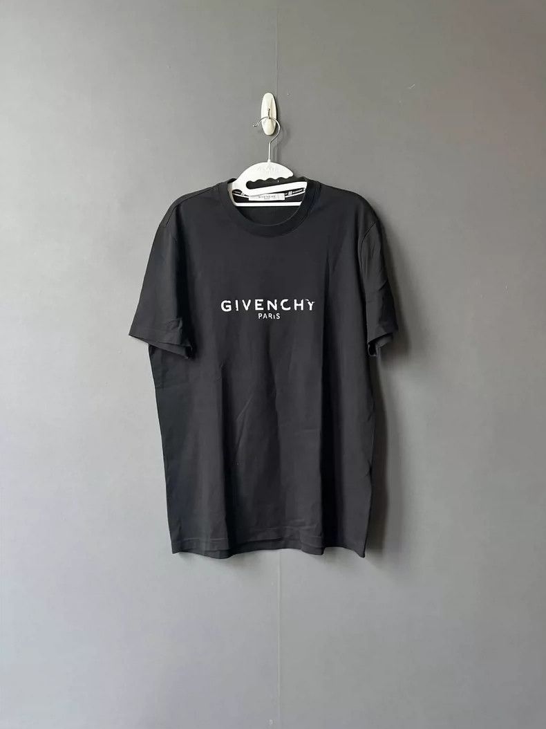 Givenchy Givenchy Distressed Short Sleeve T-Shirt - dmc Size US M / EU 48-50 / 2 - 1 Thumbnail