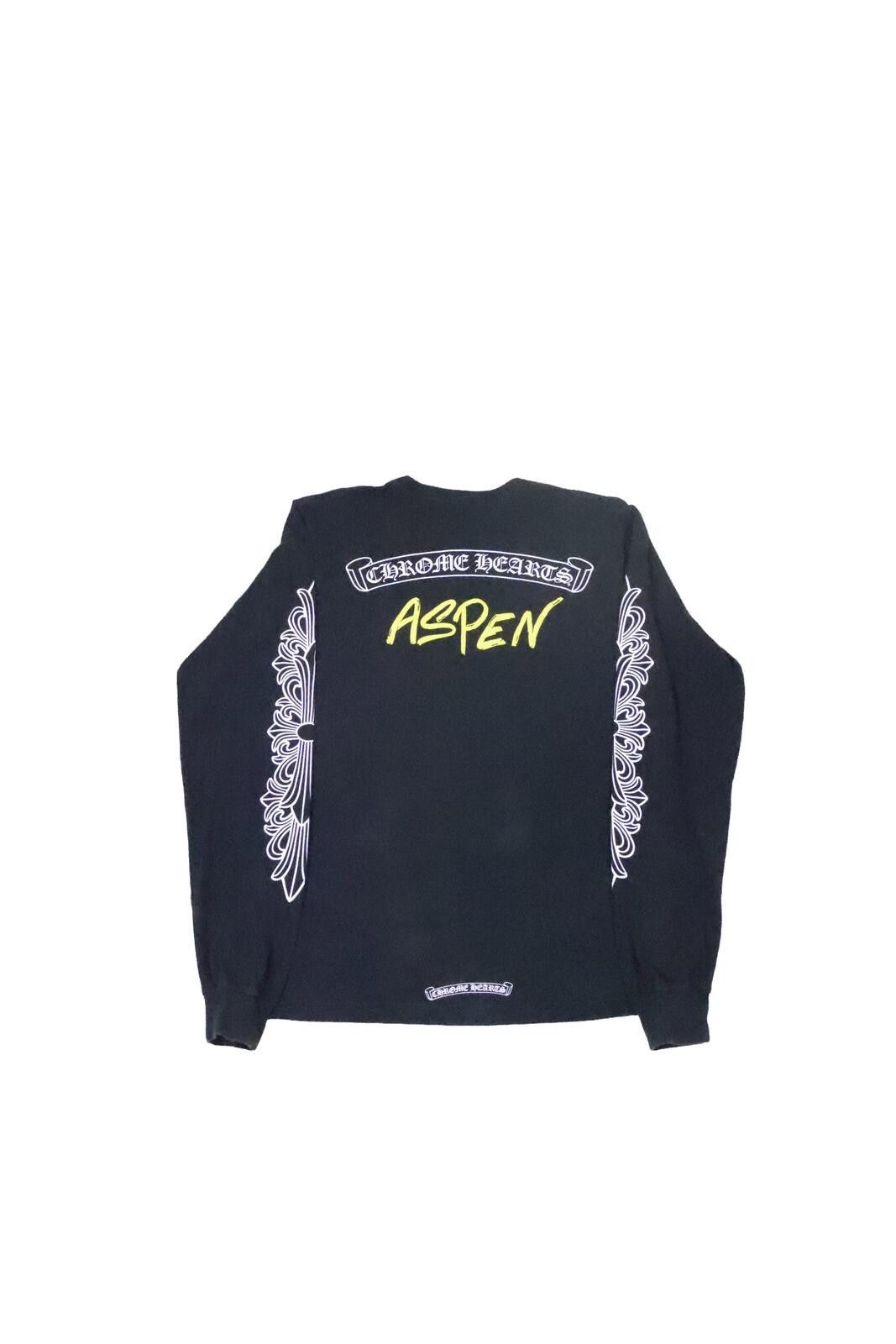 Chrome Hearts Matty Boy Aspen Exclusive Black Long Sleeve Size ONE SIZE - 2 Thumbnail