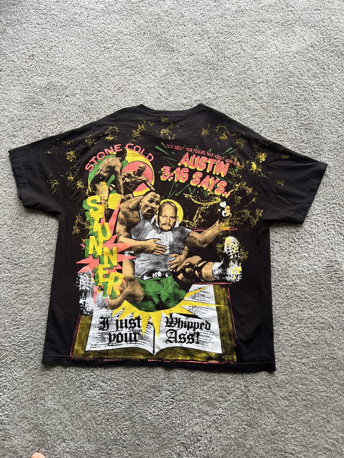 Other Stone Cold Steve Austin ‘Aura’ T-Shirt Size US XXL / EU 58 / 5 - 2 Thumbnail