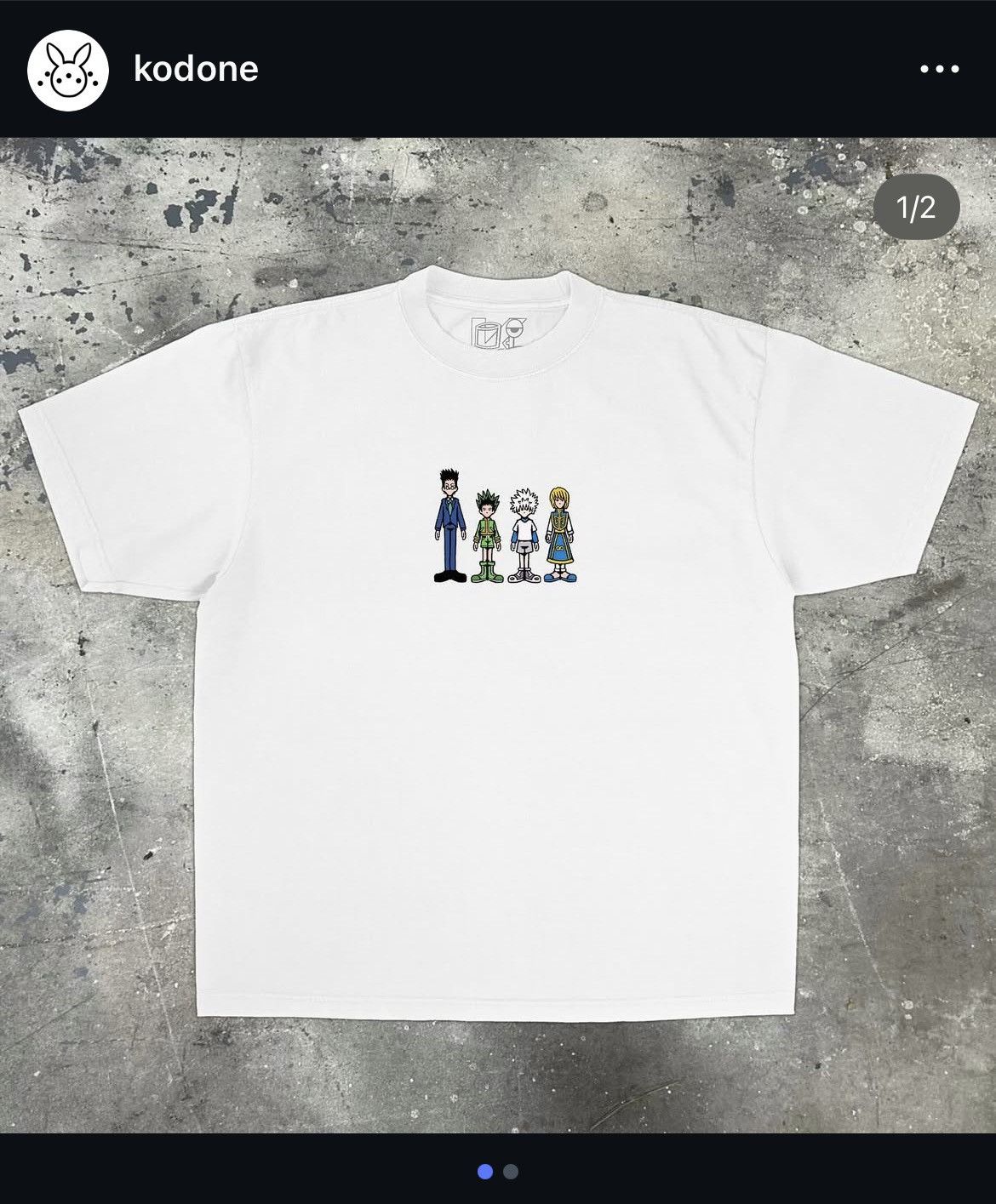 Kodone Kodone HunterxHunter Tee Size US XXL / EU 58 / 5 - 1 Thumbnail