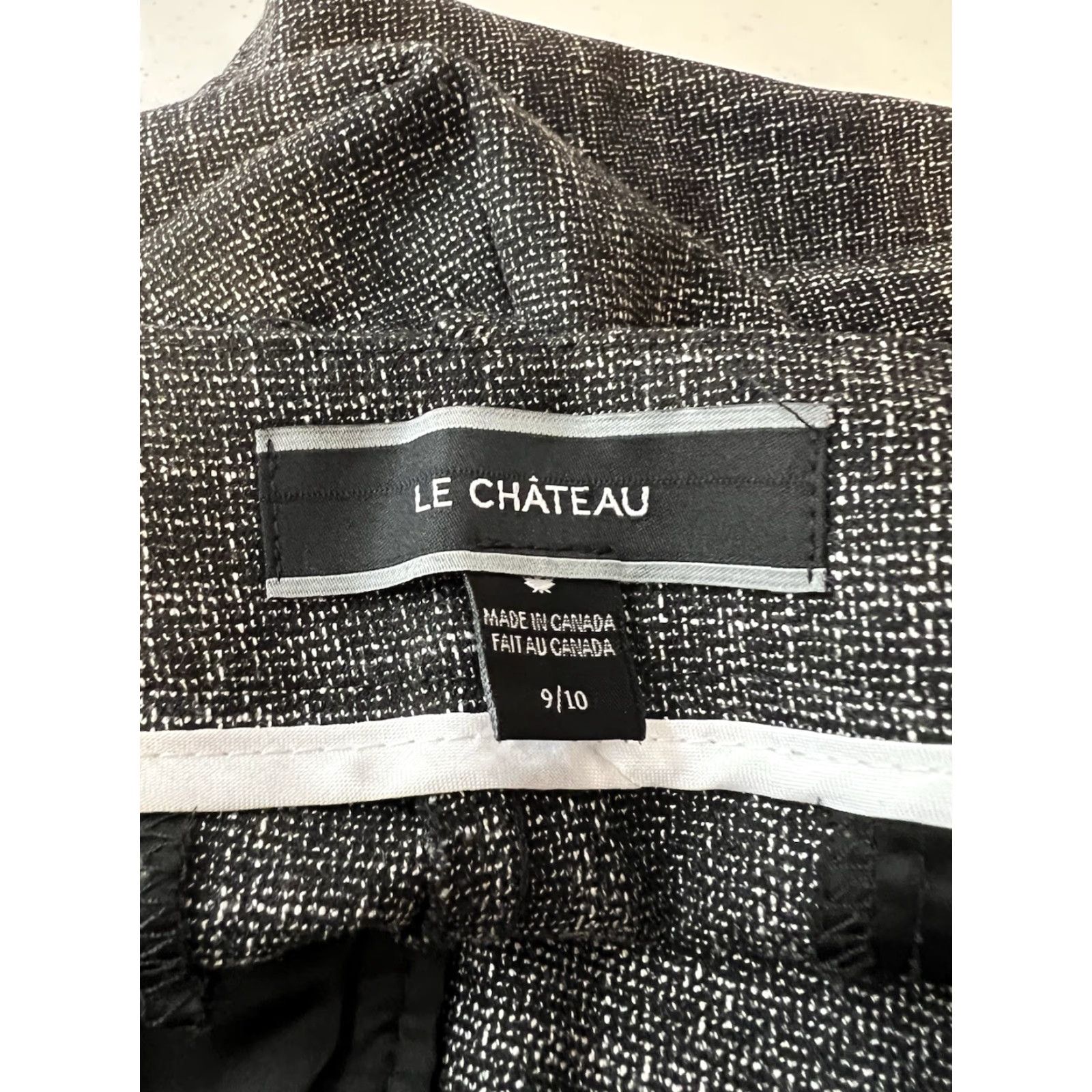 Vintage VINTAGE Le Chateau Pants Womens Slim Gray 10 Dress Pants 28in 32in Inseam Womens Size 32" / US 10 / IT 46 - 3 Thumbnail
