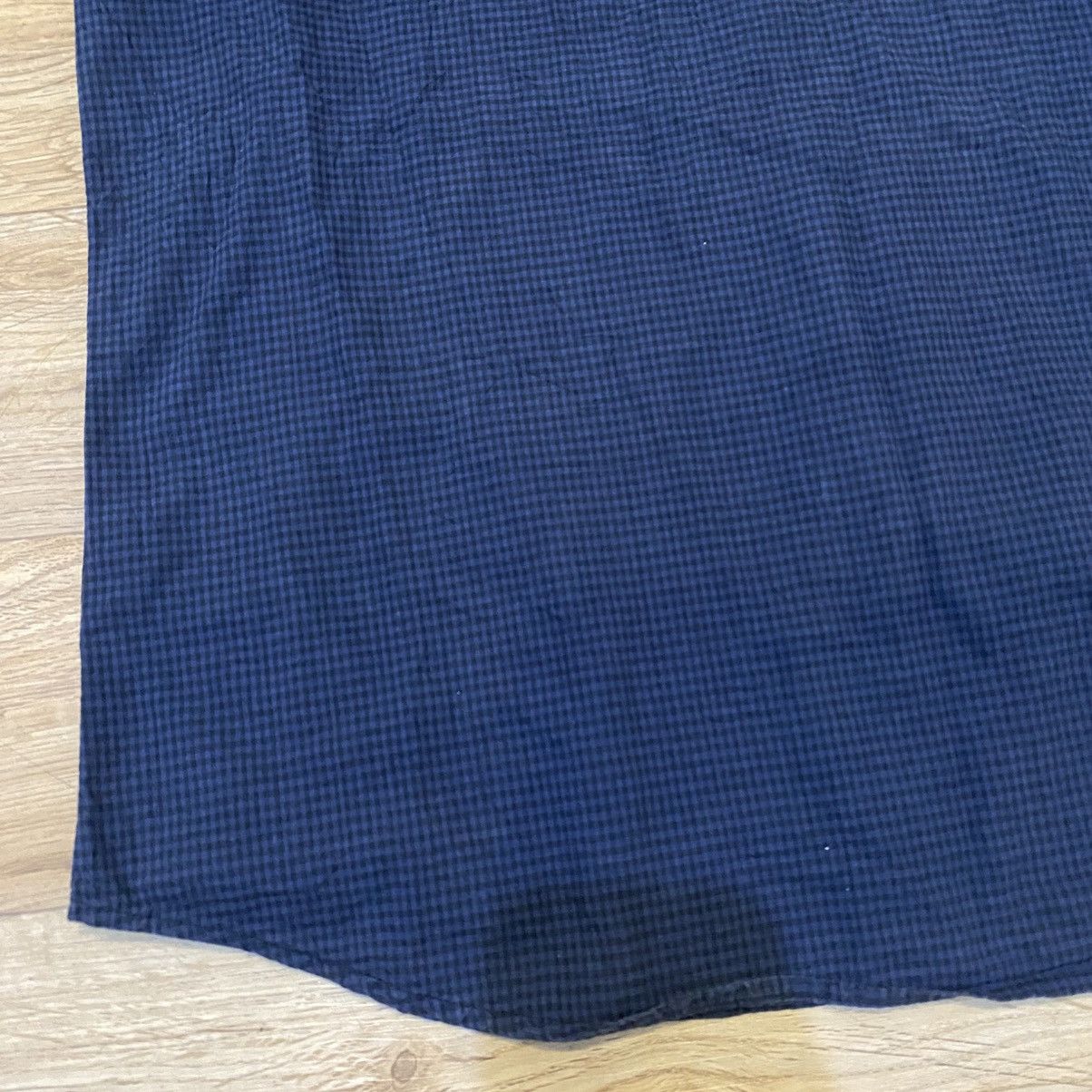 Evisu Evisu Blue Navy Button Up Shirts Size US M / EU 48-50 / 2 - 14 Thumbnail