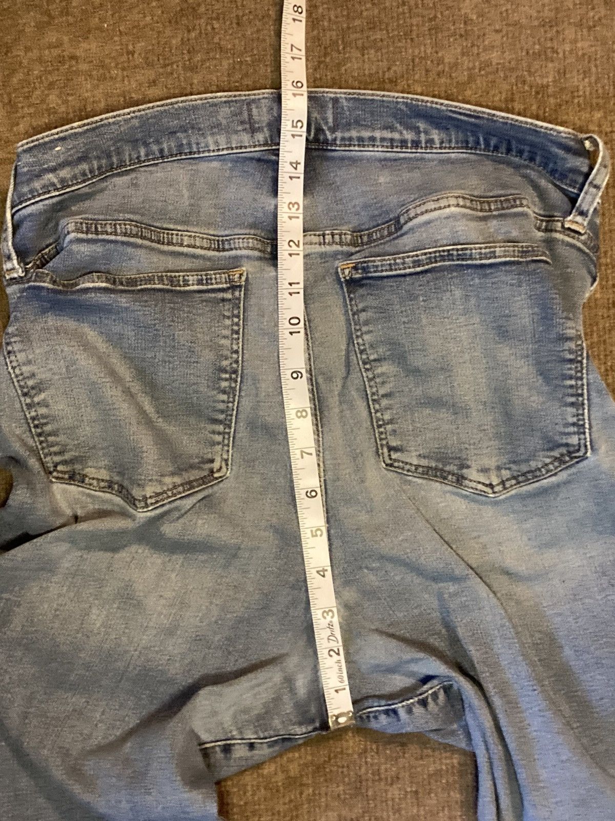 Madewell Madewell Stovepipe High-Rise Jeans, Sz 31 Dearham Wash Size 31" - 15 Thumbnail