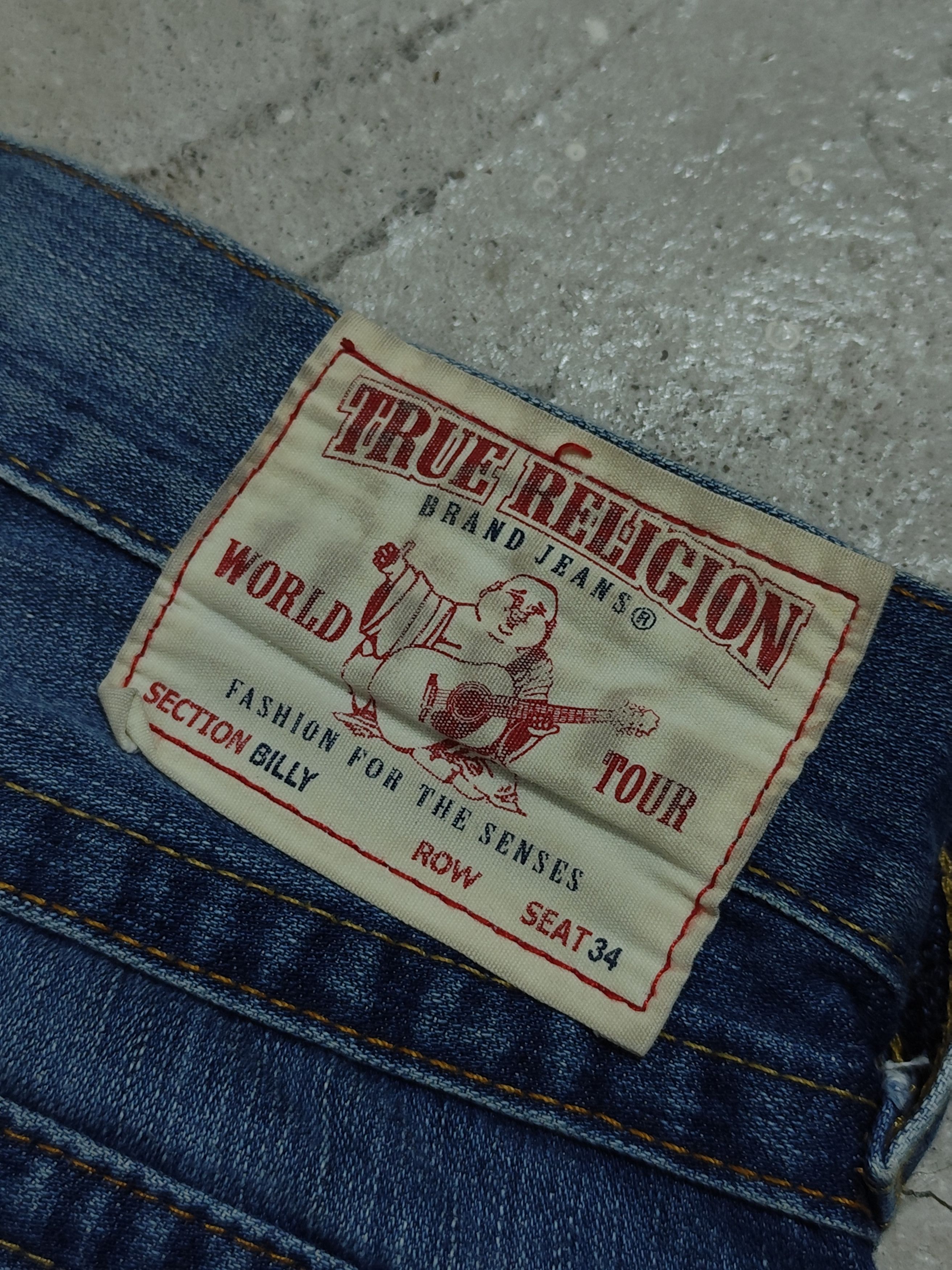True Religion True Religion Distress Flared Pants Size US 34 / EU 50 - 12 Thumbnail