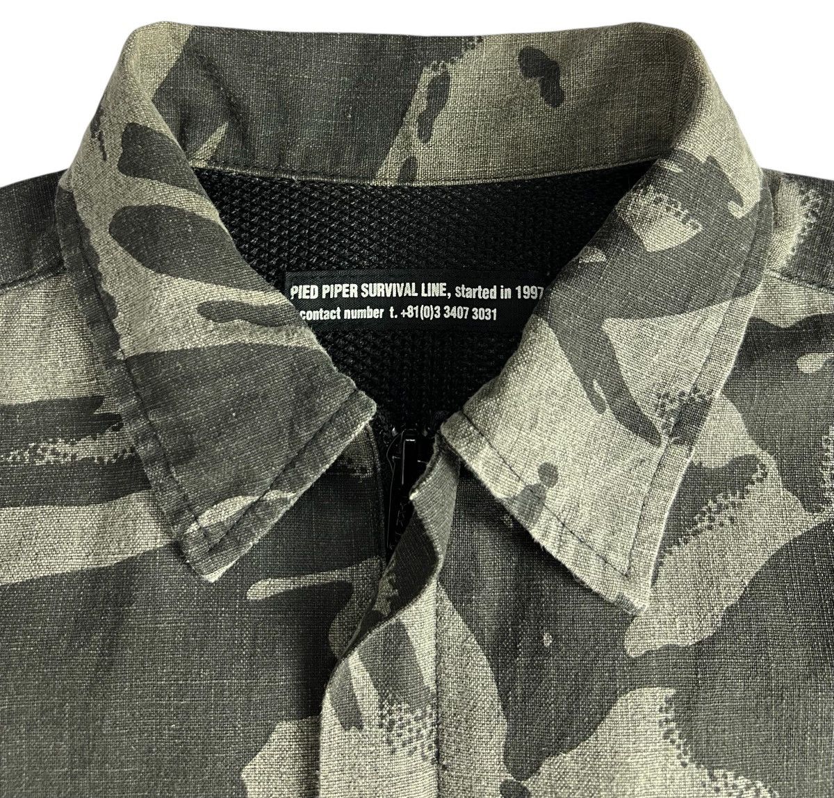 Japanese Brand PIED PIPER SURVIVAL SHIRT Size US M / EU 48-50 / 2 - 9 Thumbnail