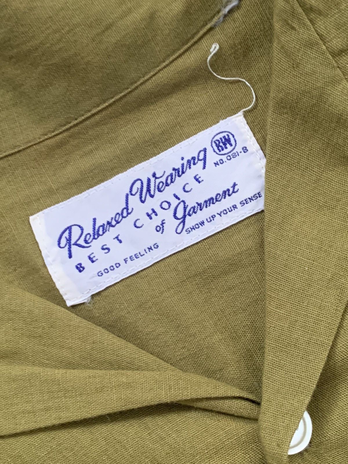 Japanese Brand × Vintage Vintage RW double pocket open collar shirt Size US M / EU 48-50 / 2 - 3 Thumbnail