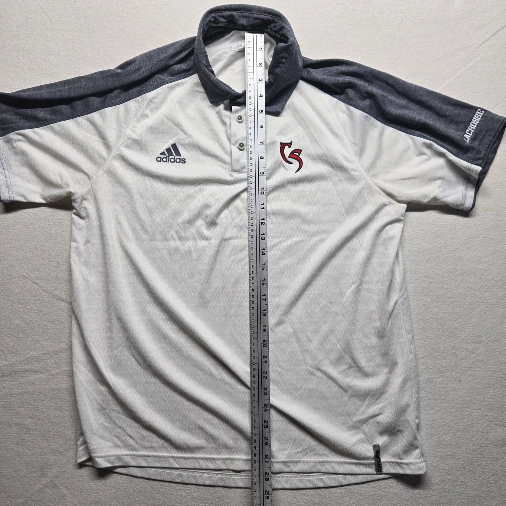 Adidas Adidas Polo Shirt Golf Lightweight Men's XL Collared Striped White Roanoke VA Cave Springs Cave Springs Roanoke VA Golf Polo Shirt XL Men Size US XL / EU 56 / 4 - 7 Thumbnail